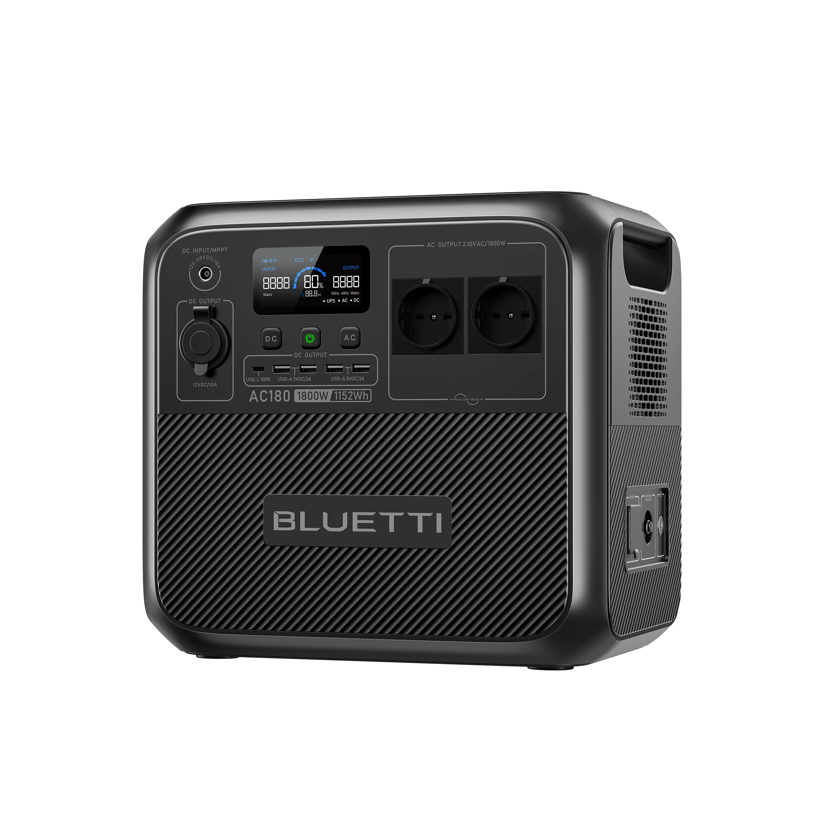 BLUETTI AC180 Portable Power Station | 1800W 1152Wh - Image 3