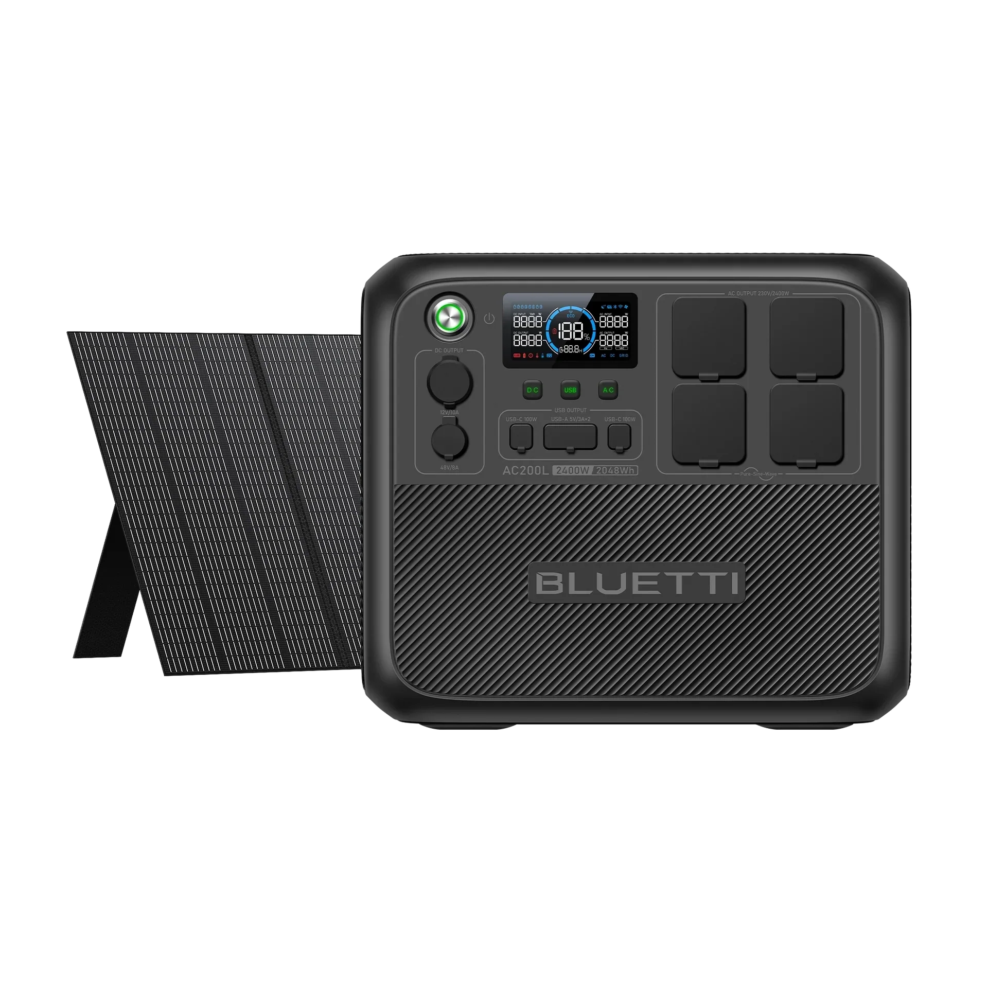 BLUETTI AC200L Portable Power Station | 2400W 2048Wh - Image 11
