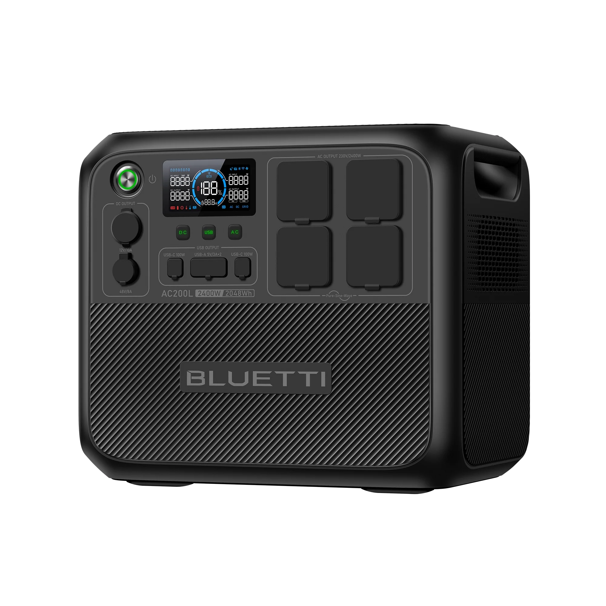 BLUETTI AC200L+200W Solar Generator Kit - Image 7
