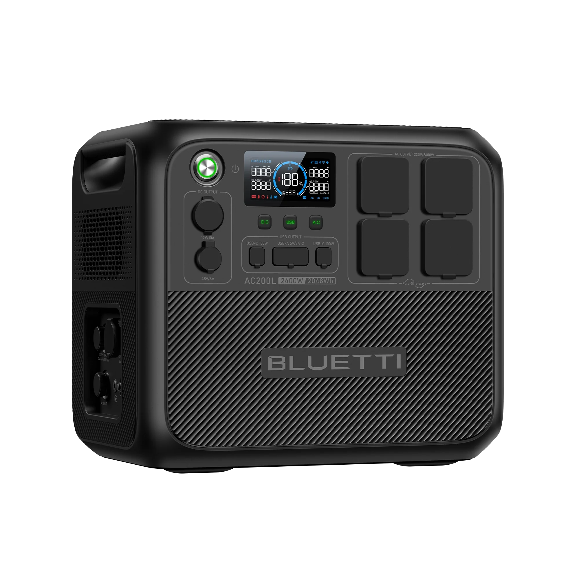 BLUETTI AC200L+200W Solar Generator Kit - Image 8