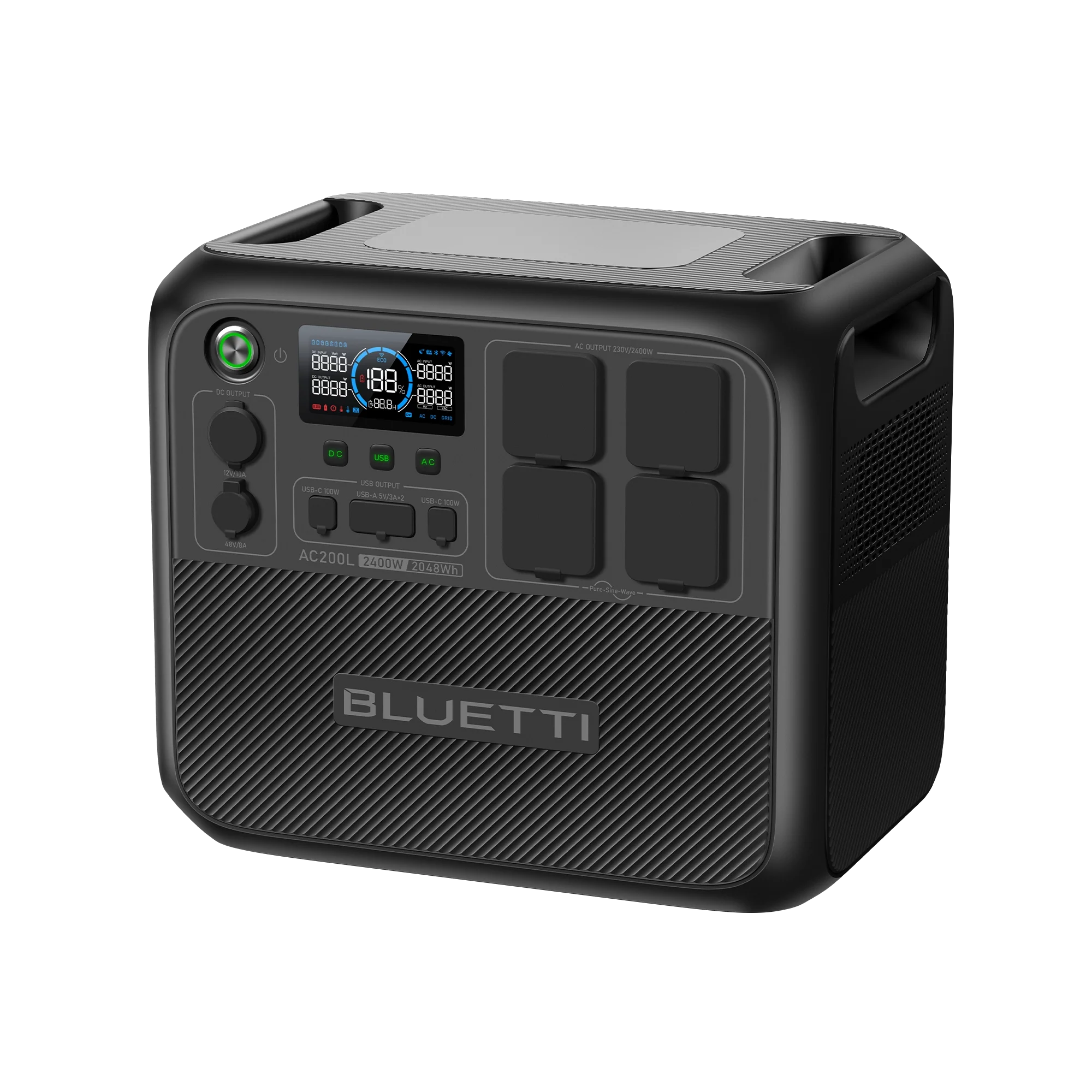 BLUETTI AC200L+200W Solar Generator Kit - Image 9