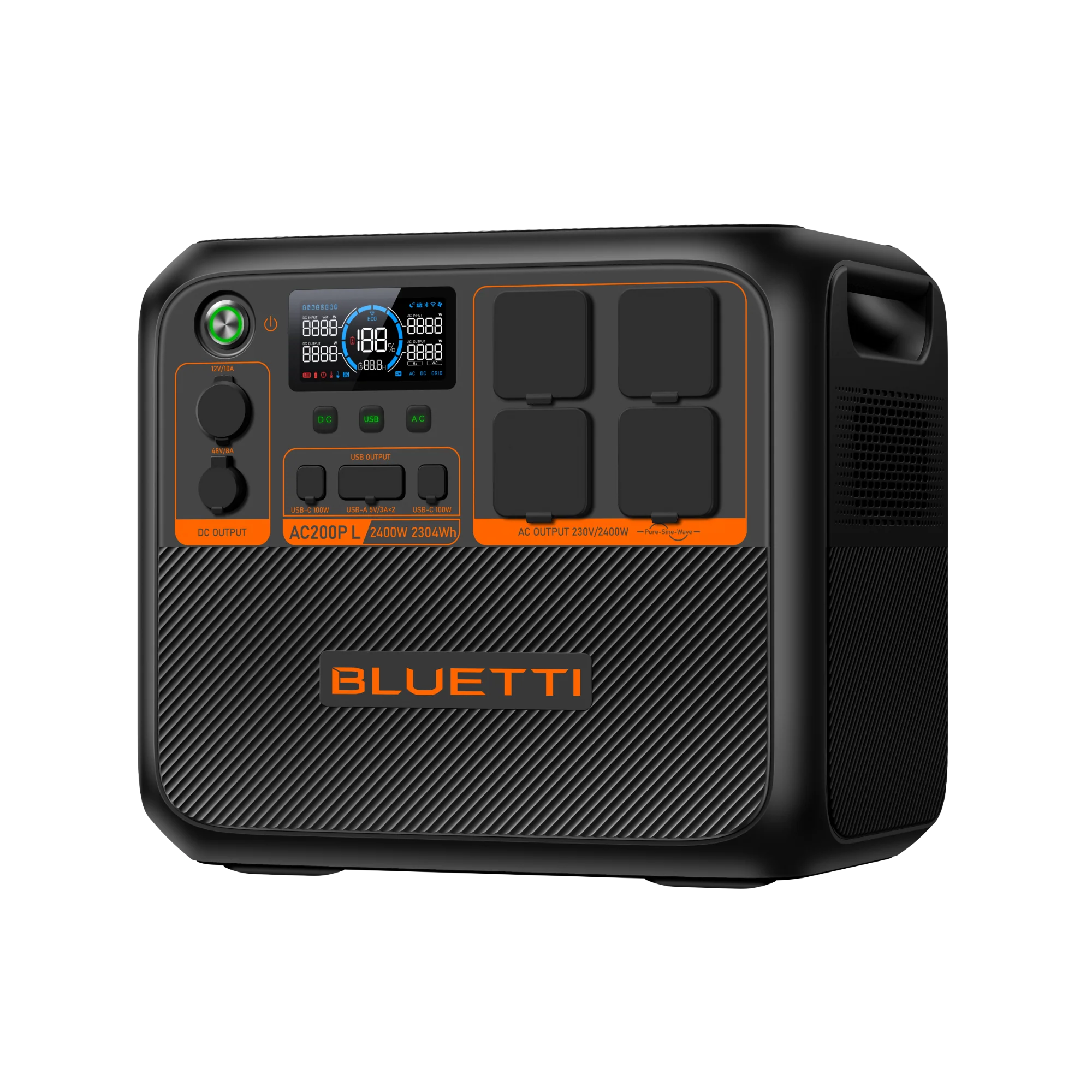 BLUETTI AC200PL Expandable Power Station | 2400W 2304Wh - Image 2