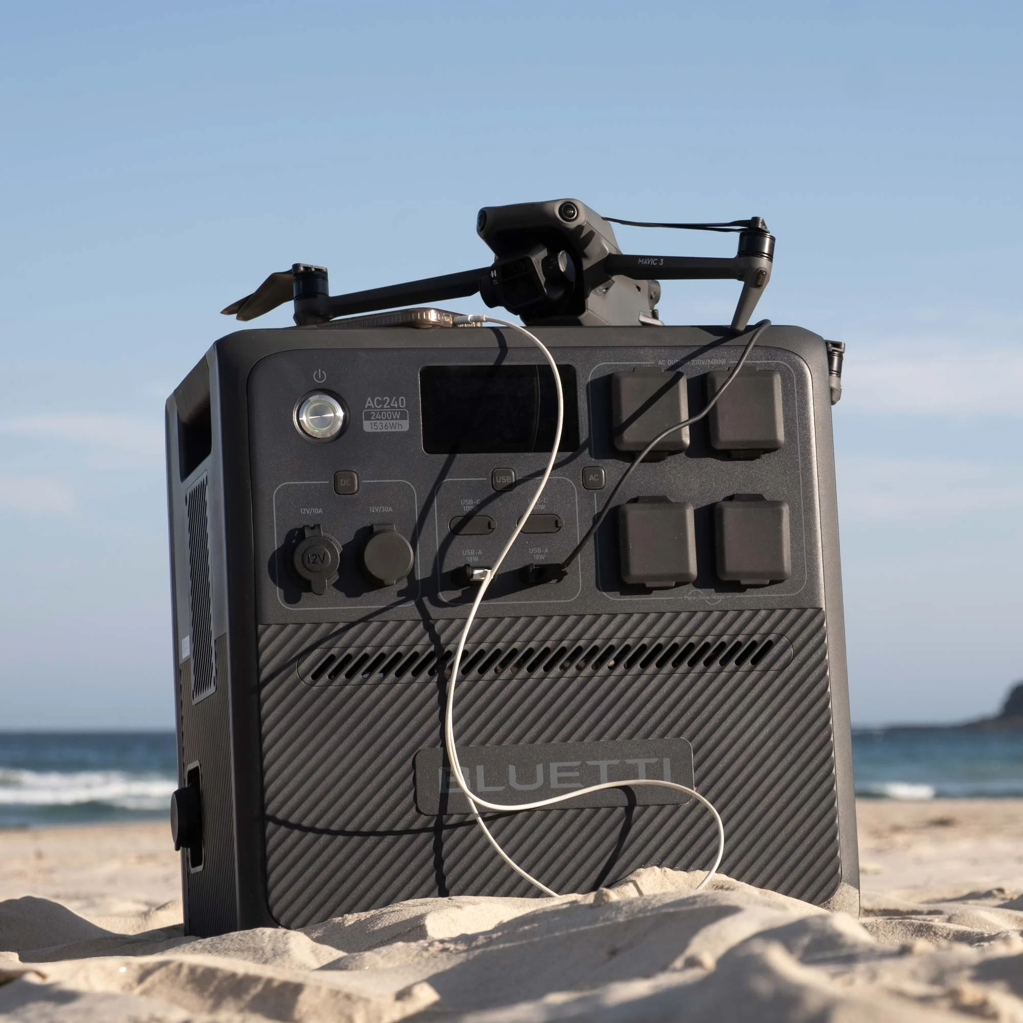 BLUETTI AC240 Portable Power Station | 2400W 1536Wh - Image 2
