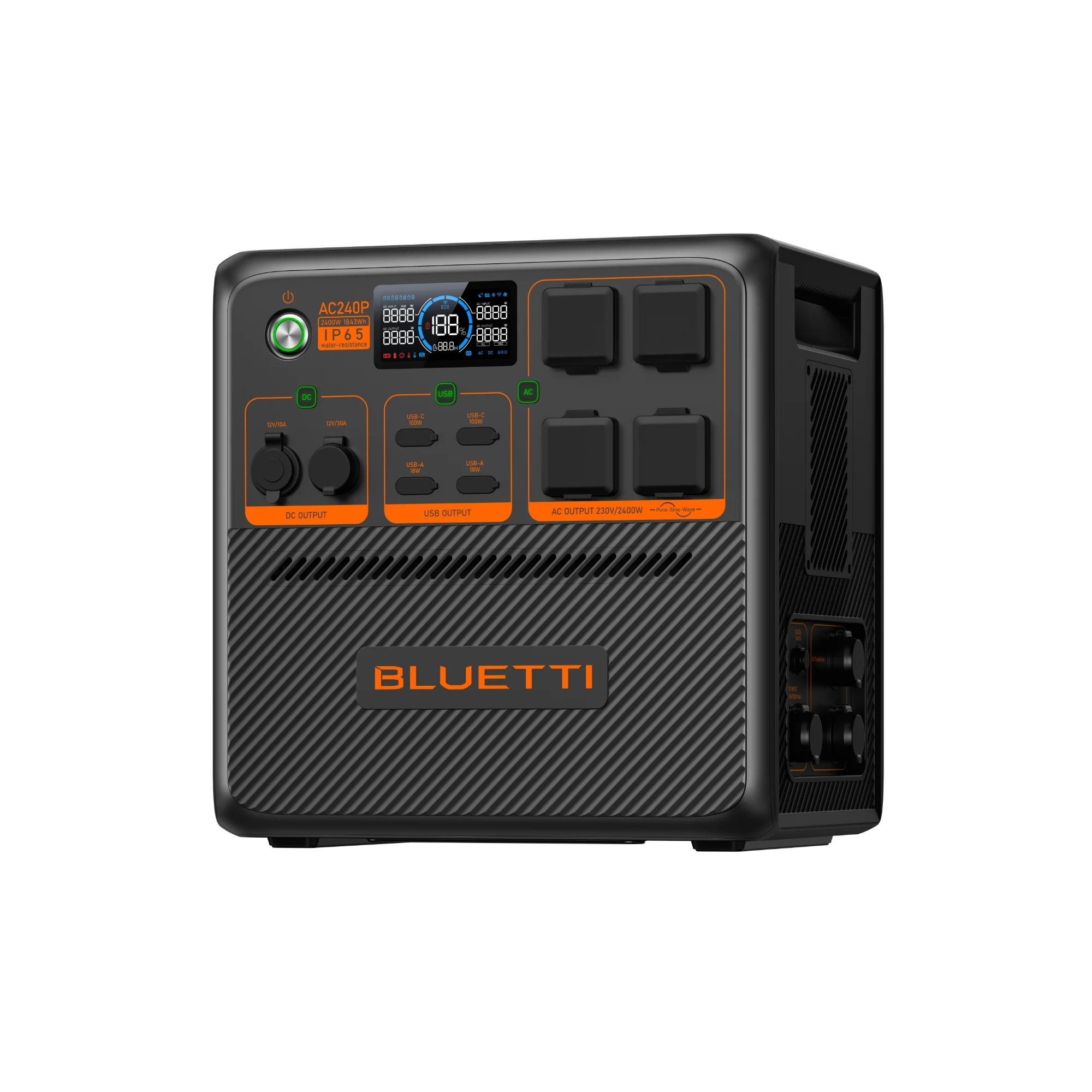 BLUETTI AC240P Portable Power Station | 2400W 1843Wh - Image 4