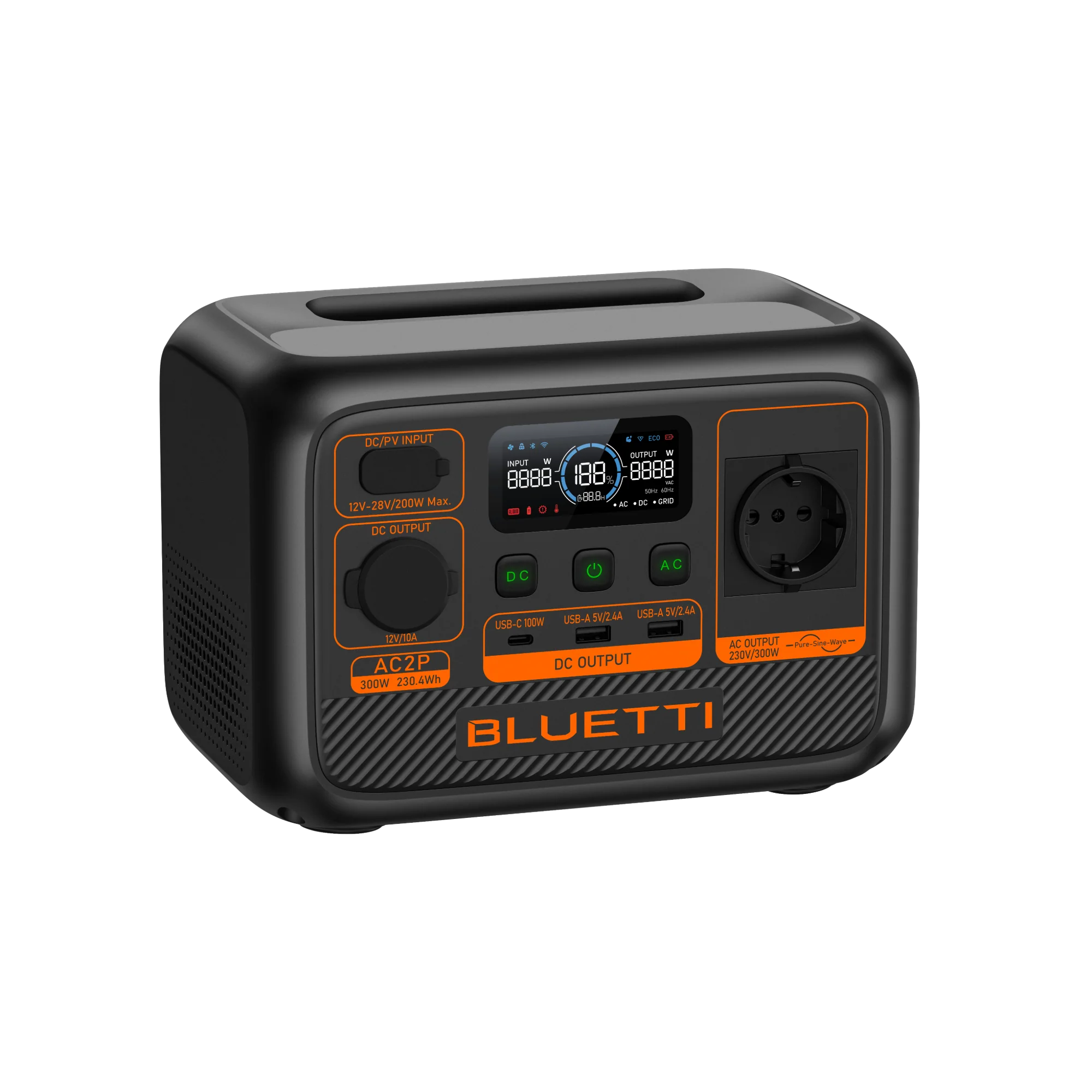 BLUETTI AC2P Portable Power Station | 300W 230,4Wh - Image 4