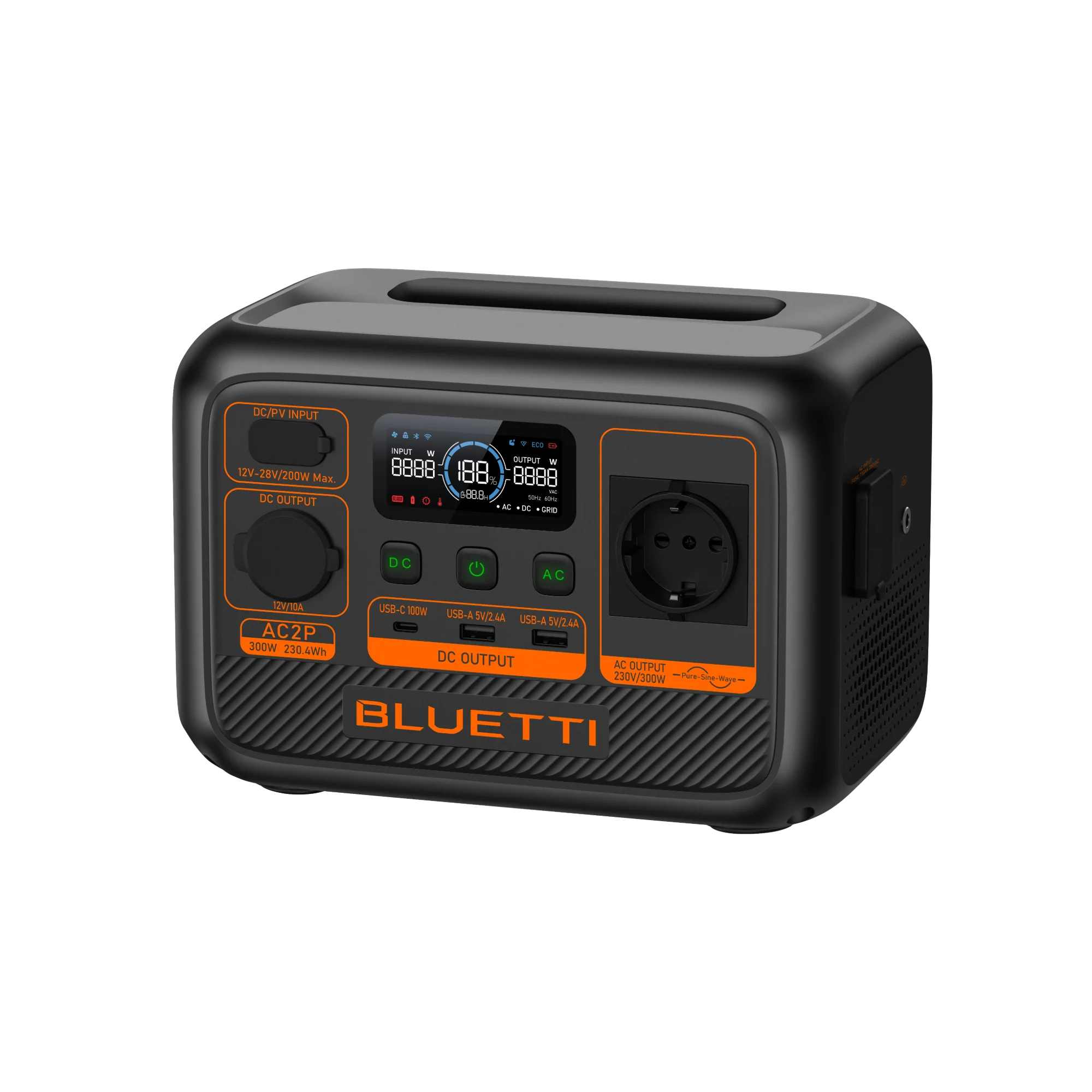 BLUETTI AC2P Portable Power Station | 300W 230,4Wh - Image 5