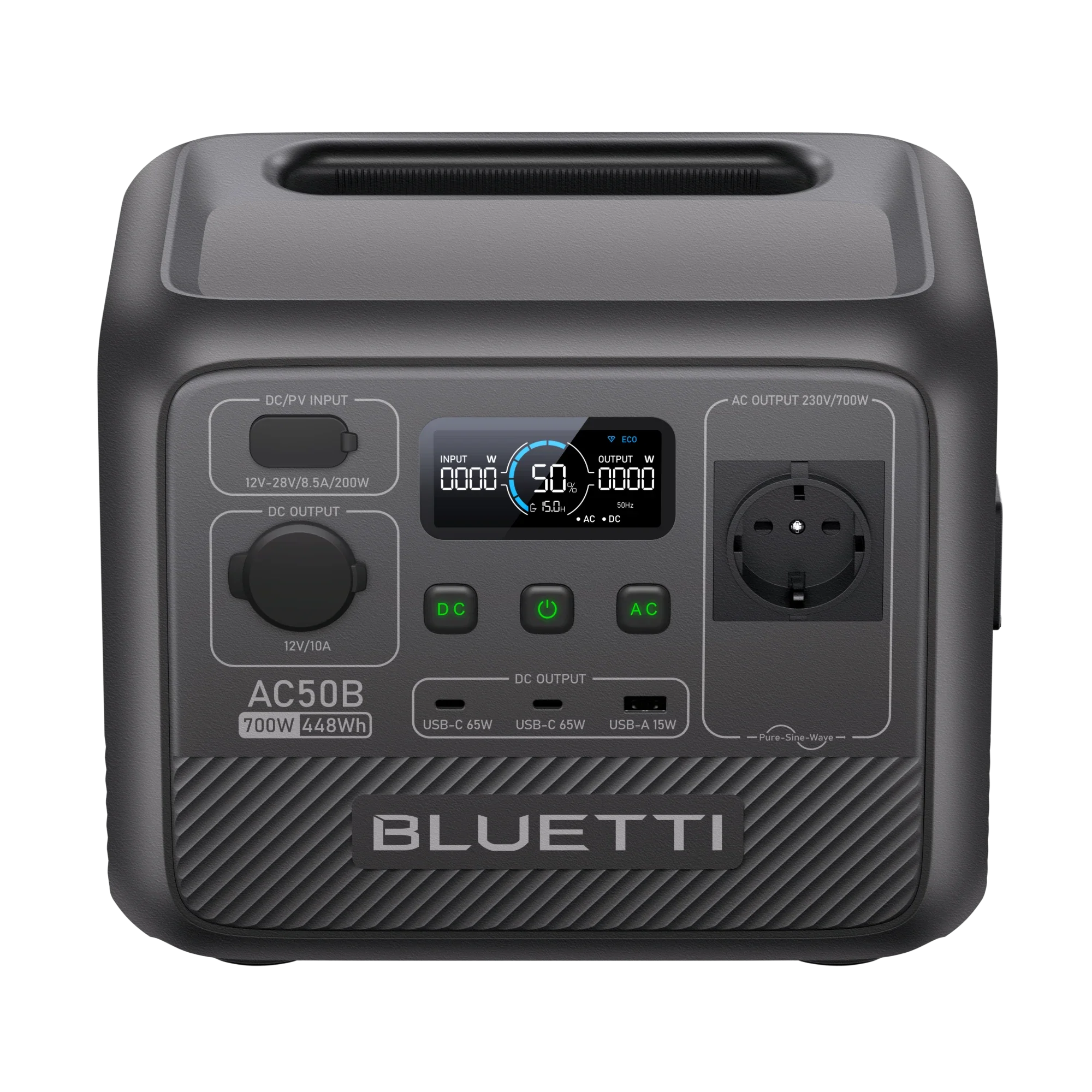 BLUETTI AC50B Portable Power Station | 700W 448Wh - Image 4