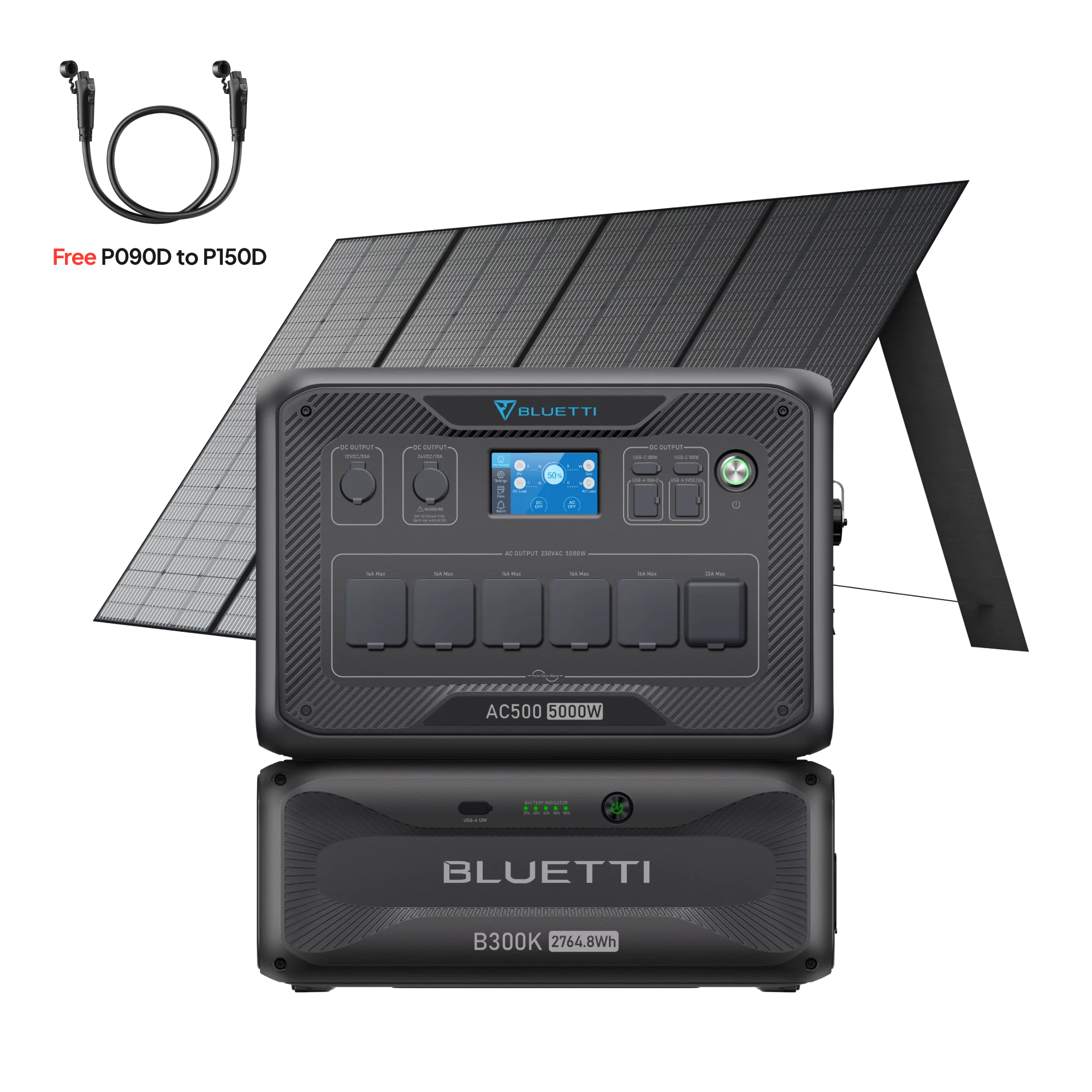 BLUETTI AC500 + B300K Home Battery Backup - Image 3