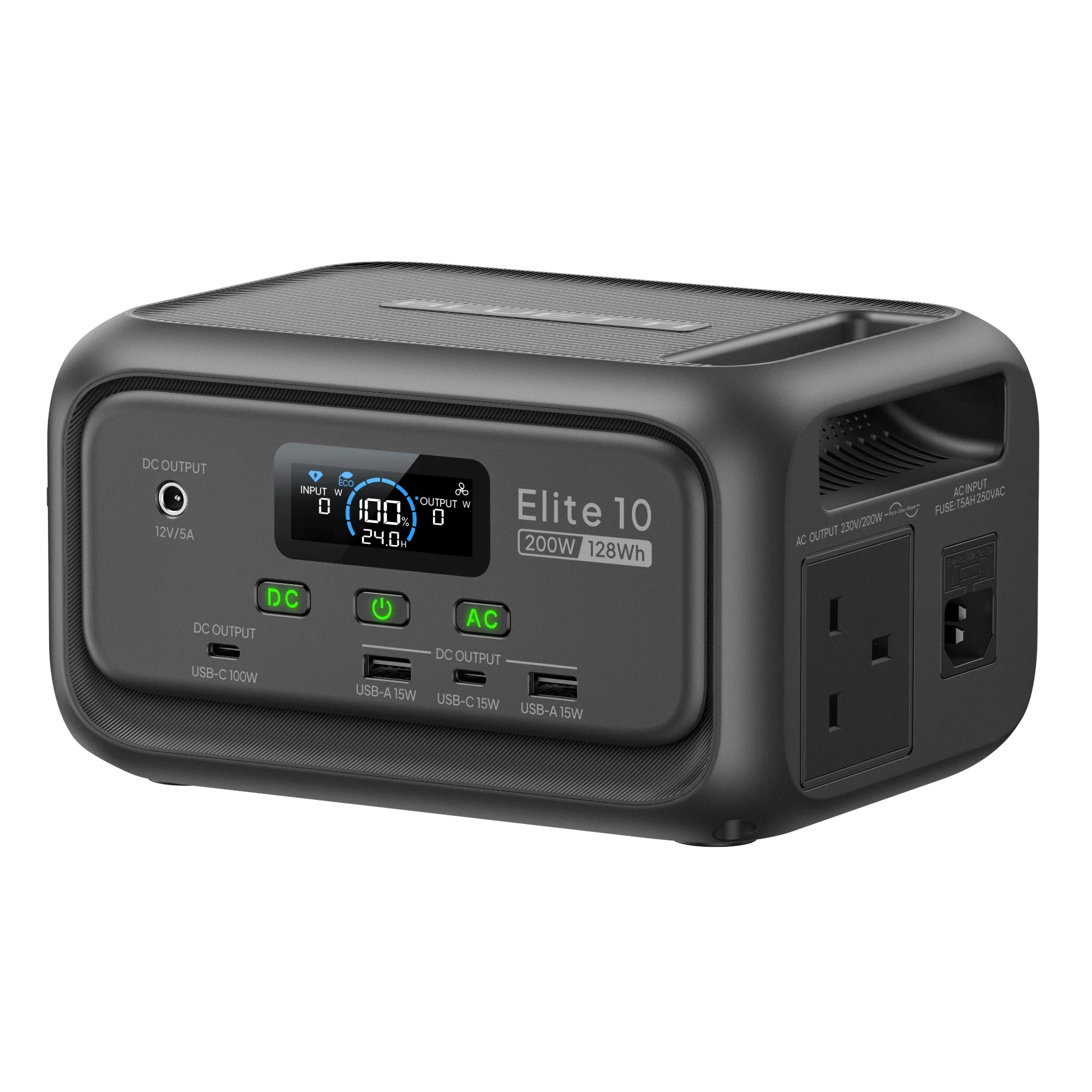 BLUETTI Elite 10 Mini Power Station | 200W 128Wh | UK Plug - Image 18