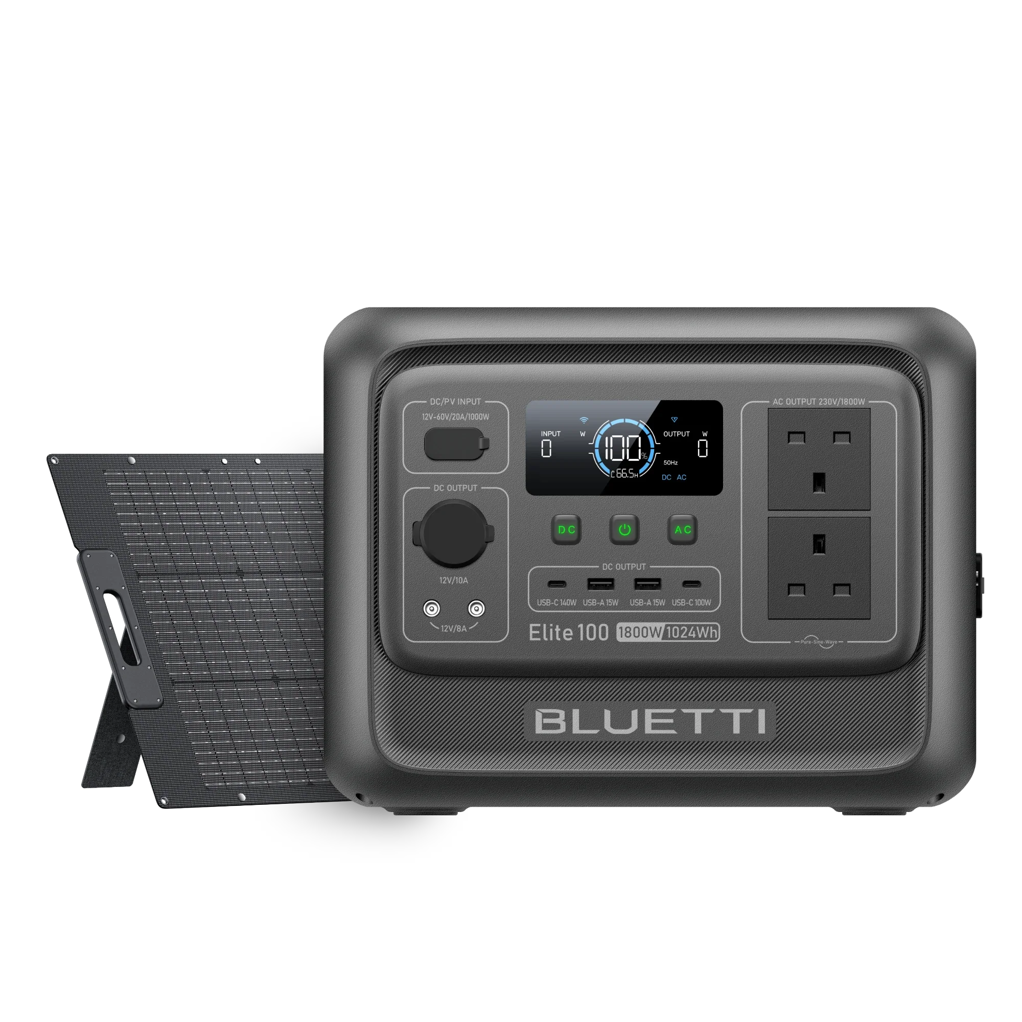 BLUETTI Elite 100 V2 Portable Power Station | 1,800W 1,024Wh | UK Plug - Image 12