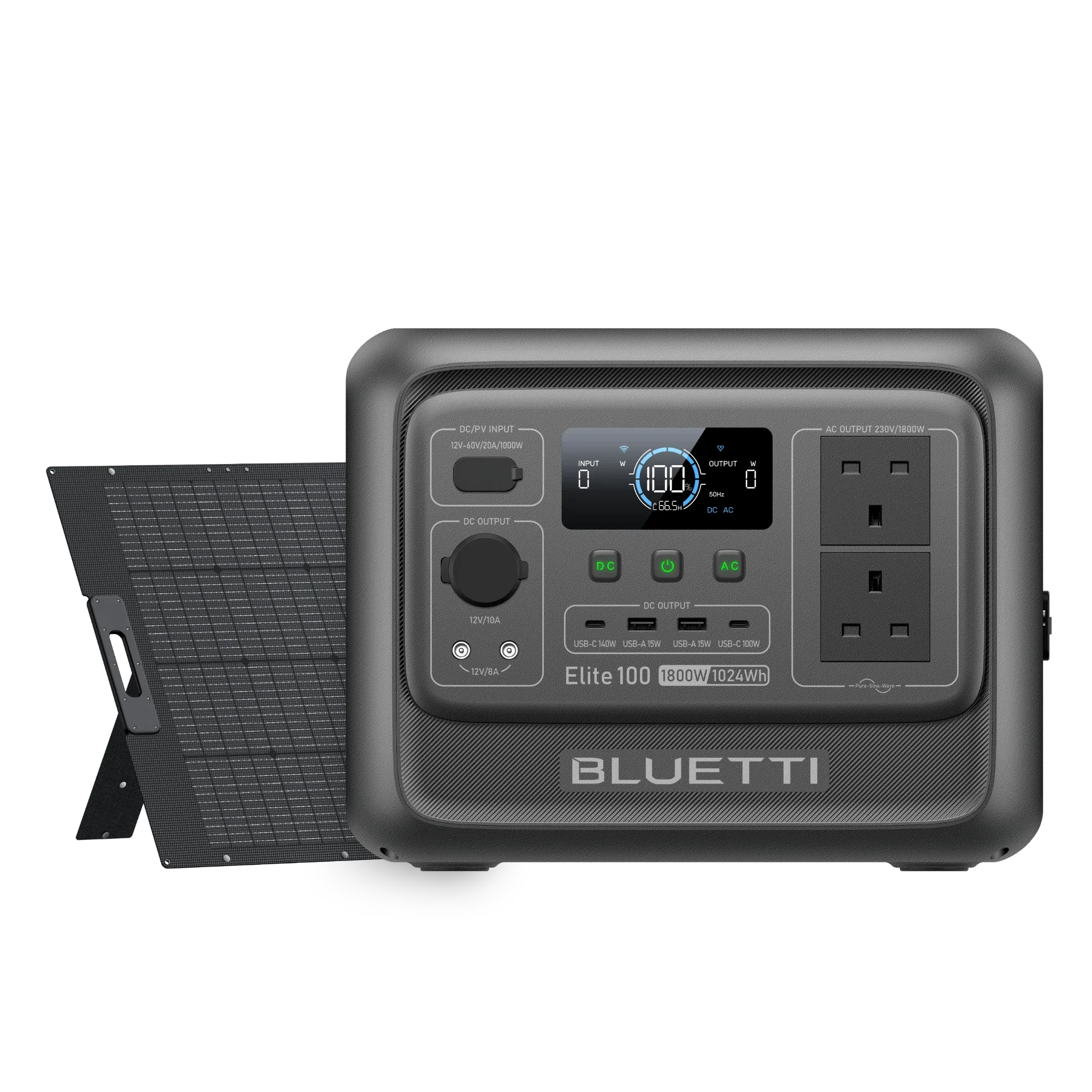 BLUETTI Elite 100 V2 Portable Power Station | 1,800W 1,024Wh | UK Plug - Image 14