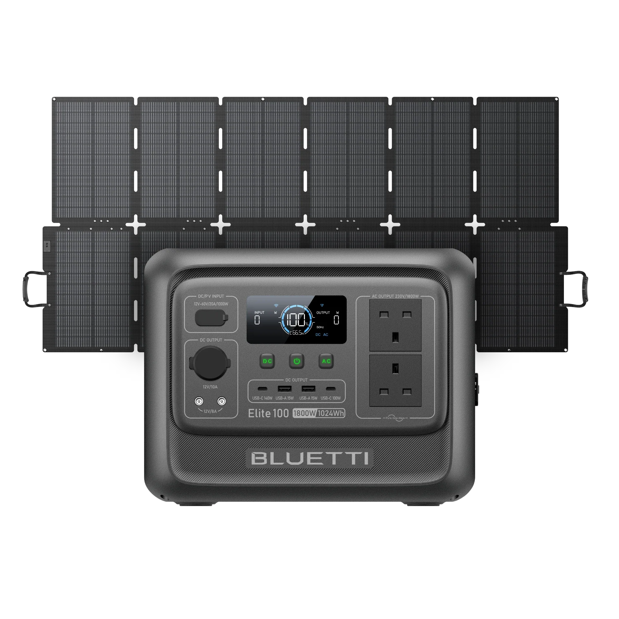 BLUETTI Elite 100 V2 Portable Power Station | 1,800W 1,024Wh | UK Plug - Image 16
