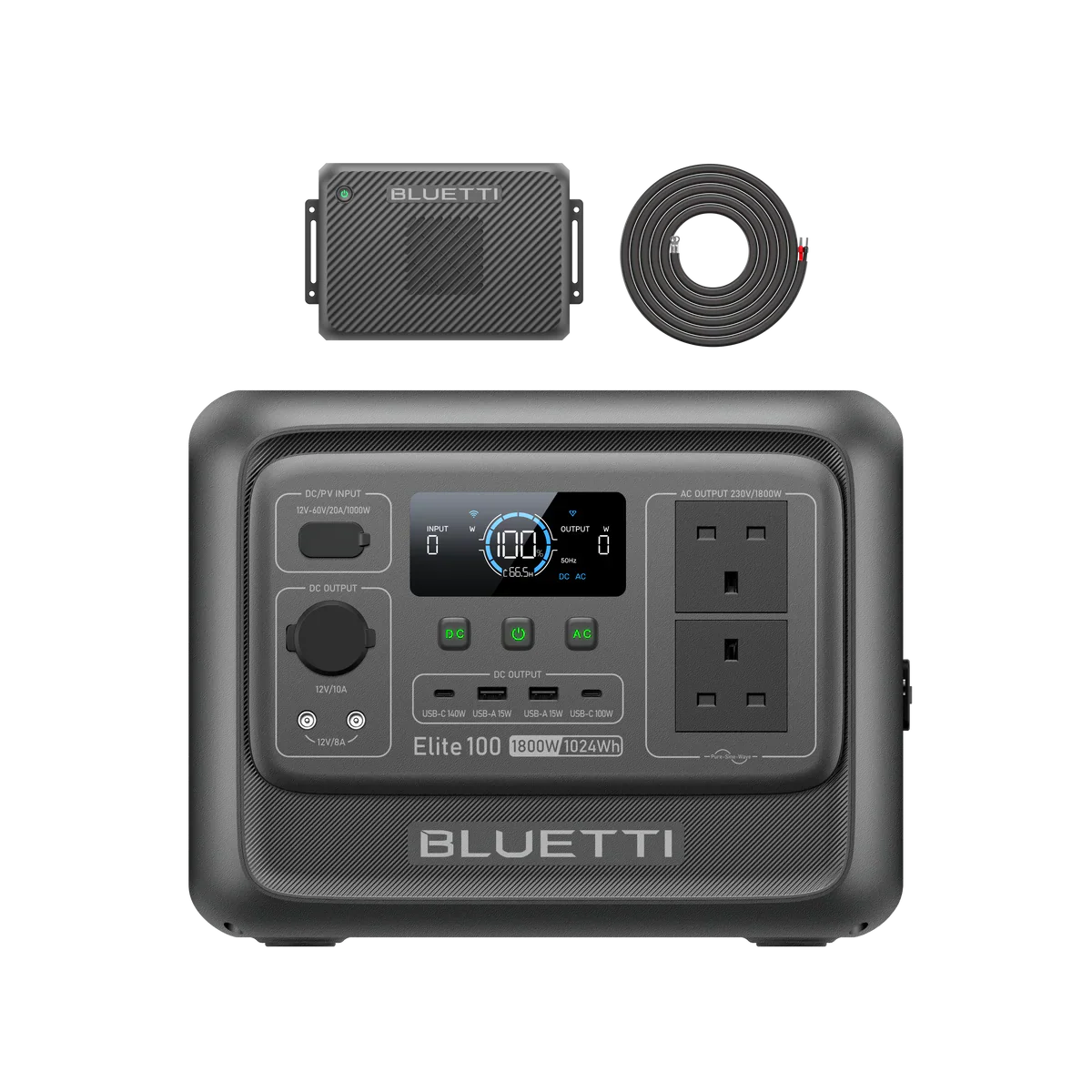 BLUETTI Elite 100 V2 Portable Power Station | 1,800W 1,024Wh | UK Plug - Image 17