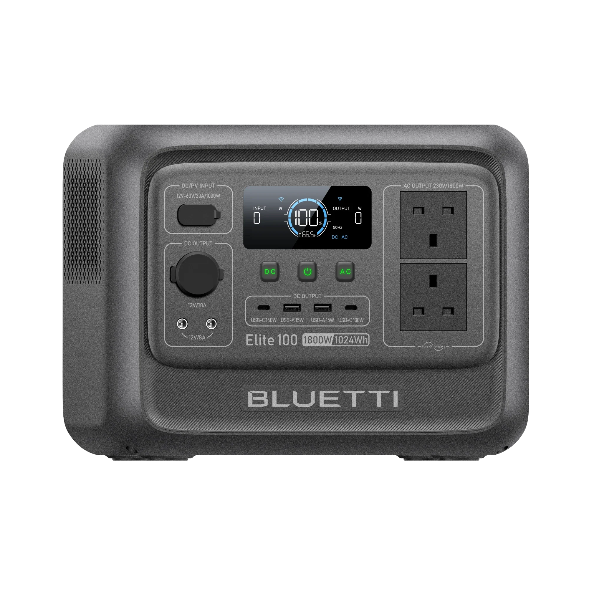 BLUETTI Elite 100 V2 Portable Power Station | 1,800W 1,024Wh | UK Plug - Image 7