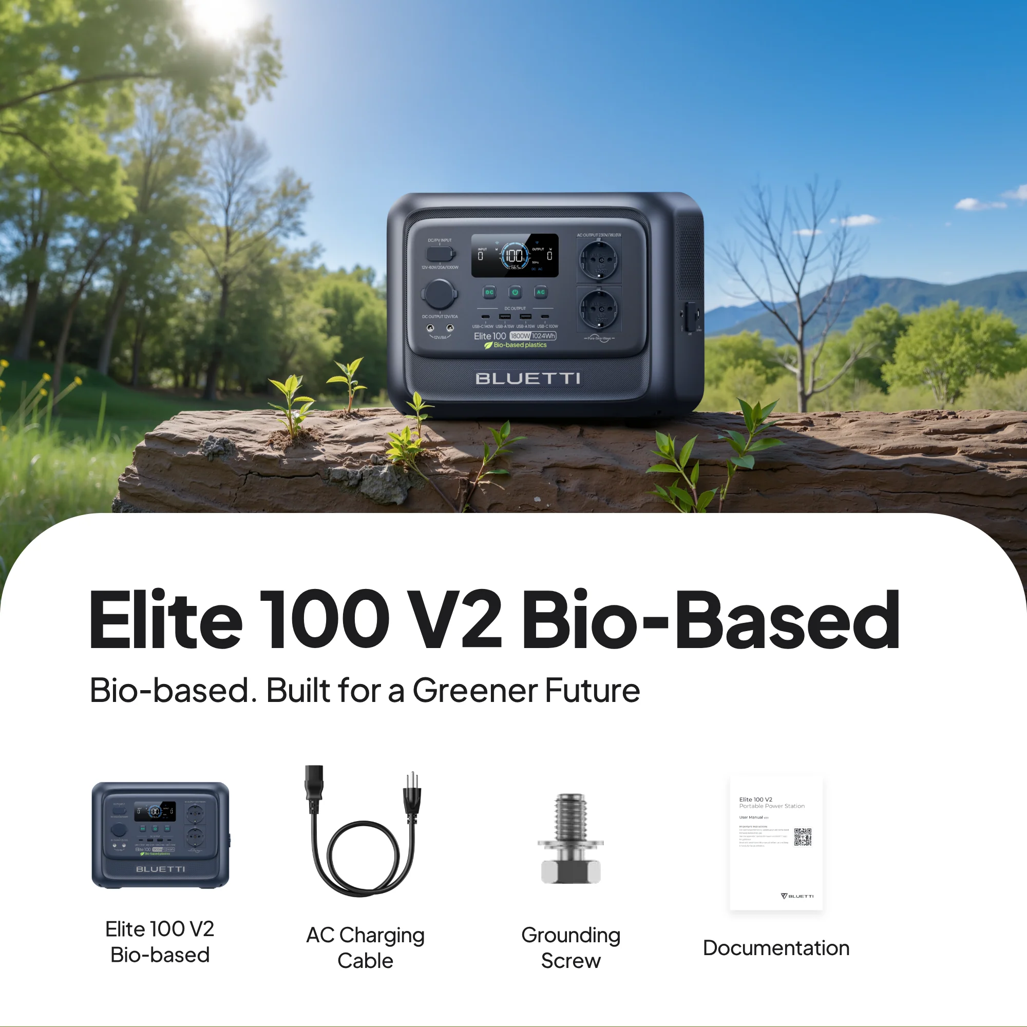 BLUETTI Elite 100 V2 Portable Power Station | 1.800W 1.024Wh - Image 19