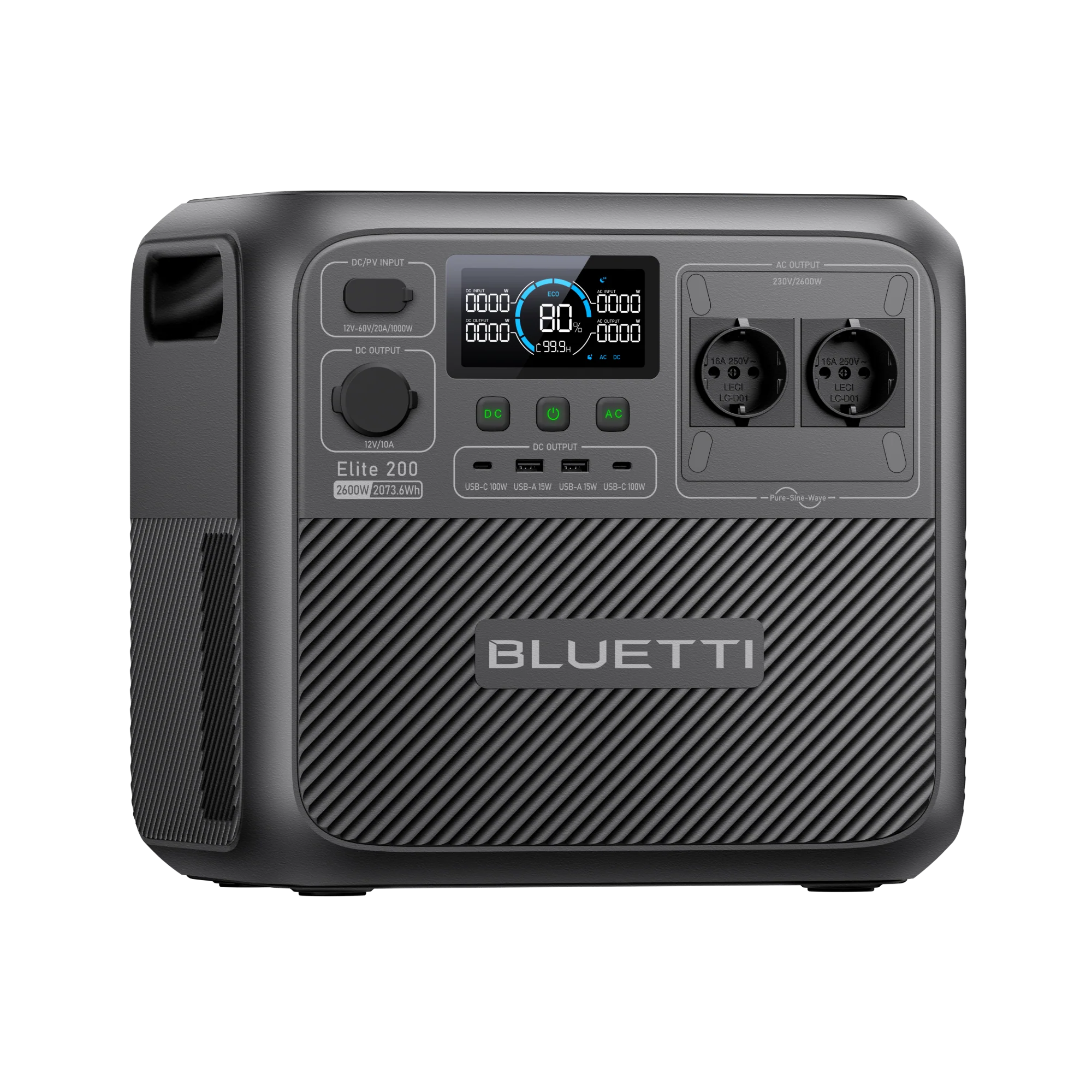 BLUETTI Elite 200 V2 Portable Power Station | 2.600W 2.073,6Wh - Image 5