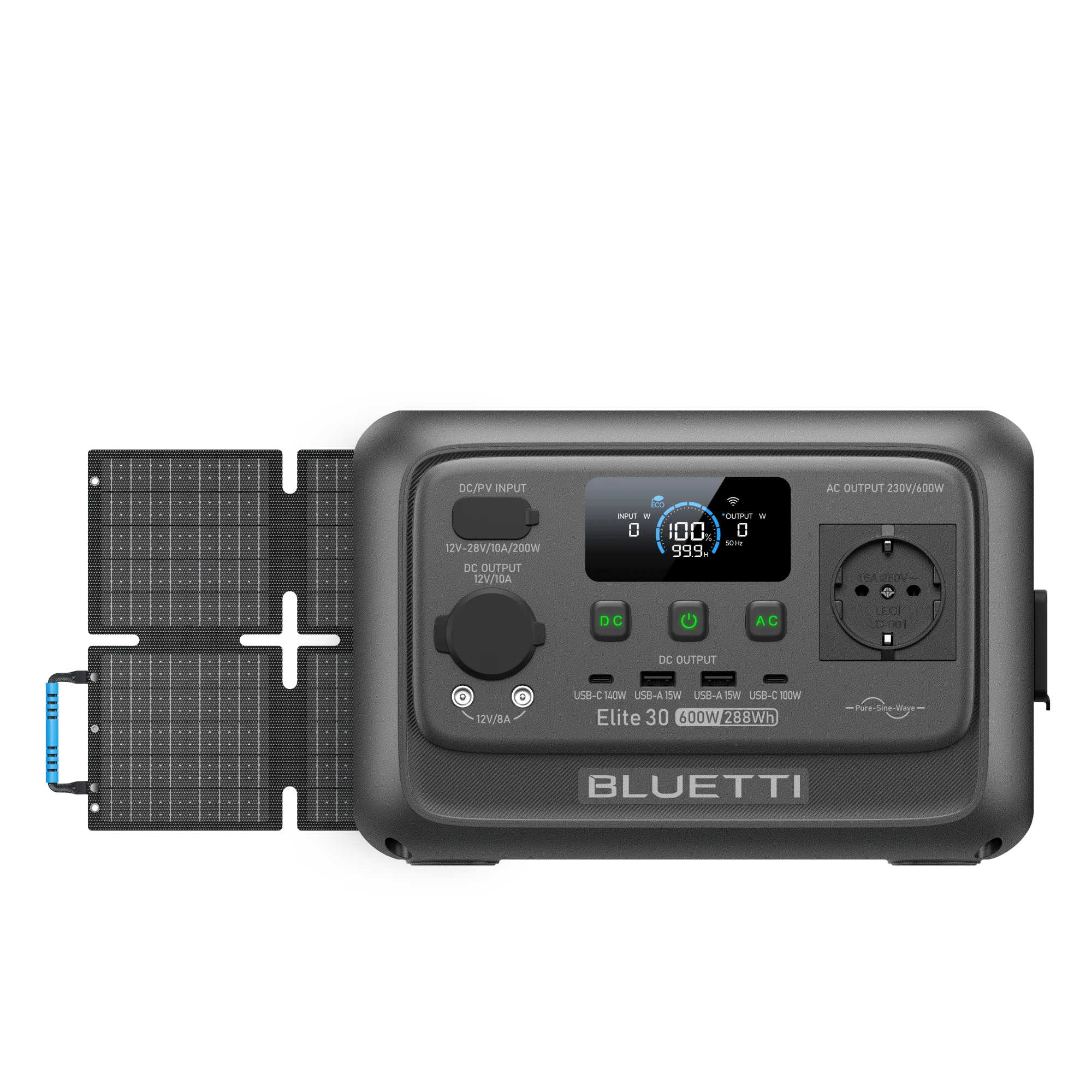 BLUETTI Elite 30 V2 Portable Power Station | 600W 288Wh - Image 10