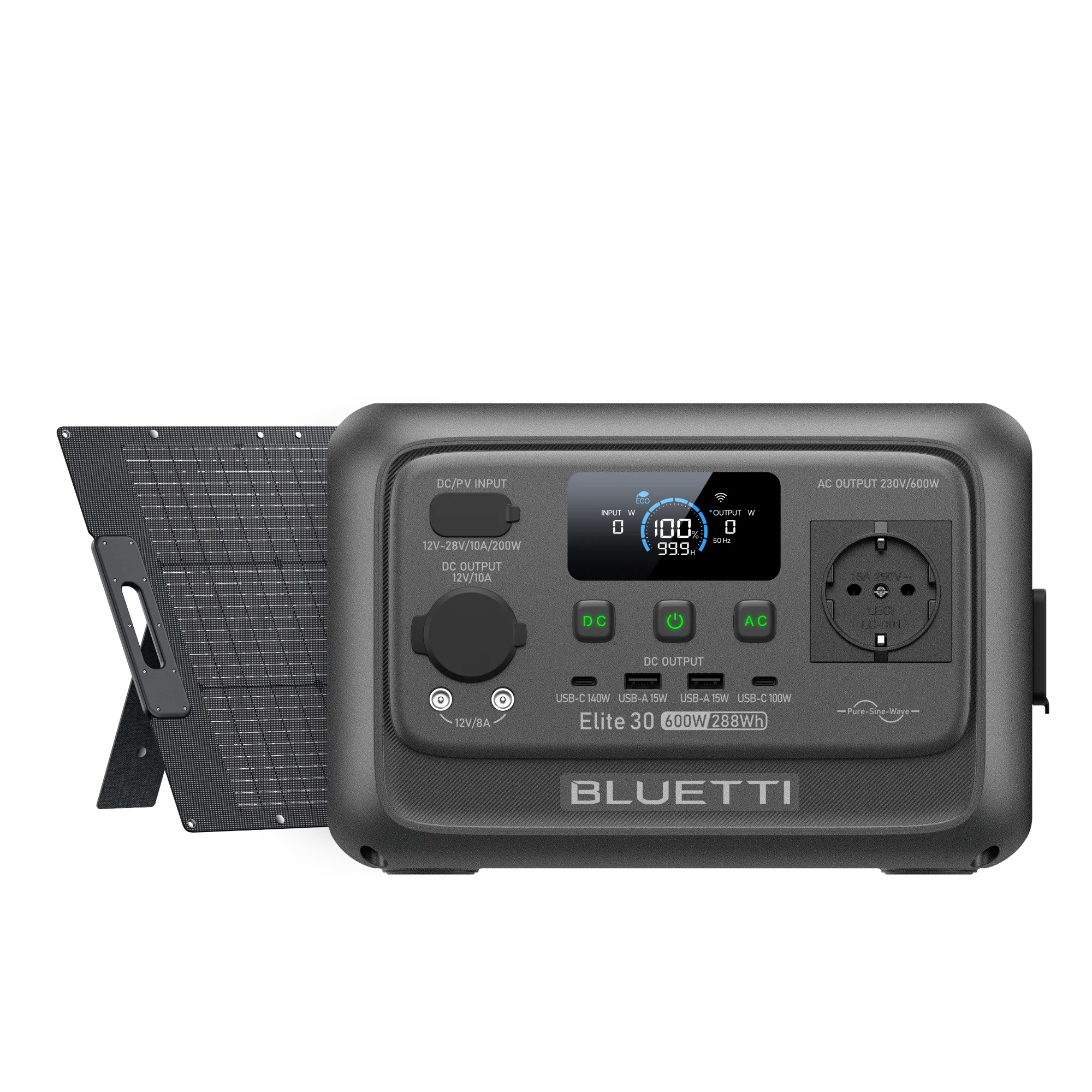 BLUETTI Elite 30 V2 Portable Power Station | 600W 288Wh - Image 11