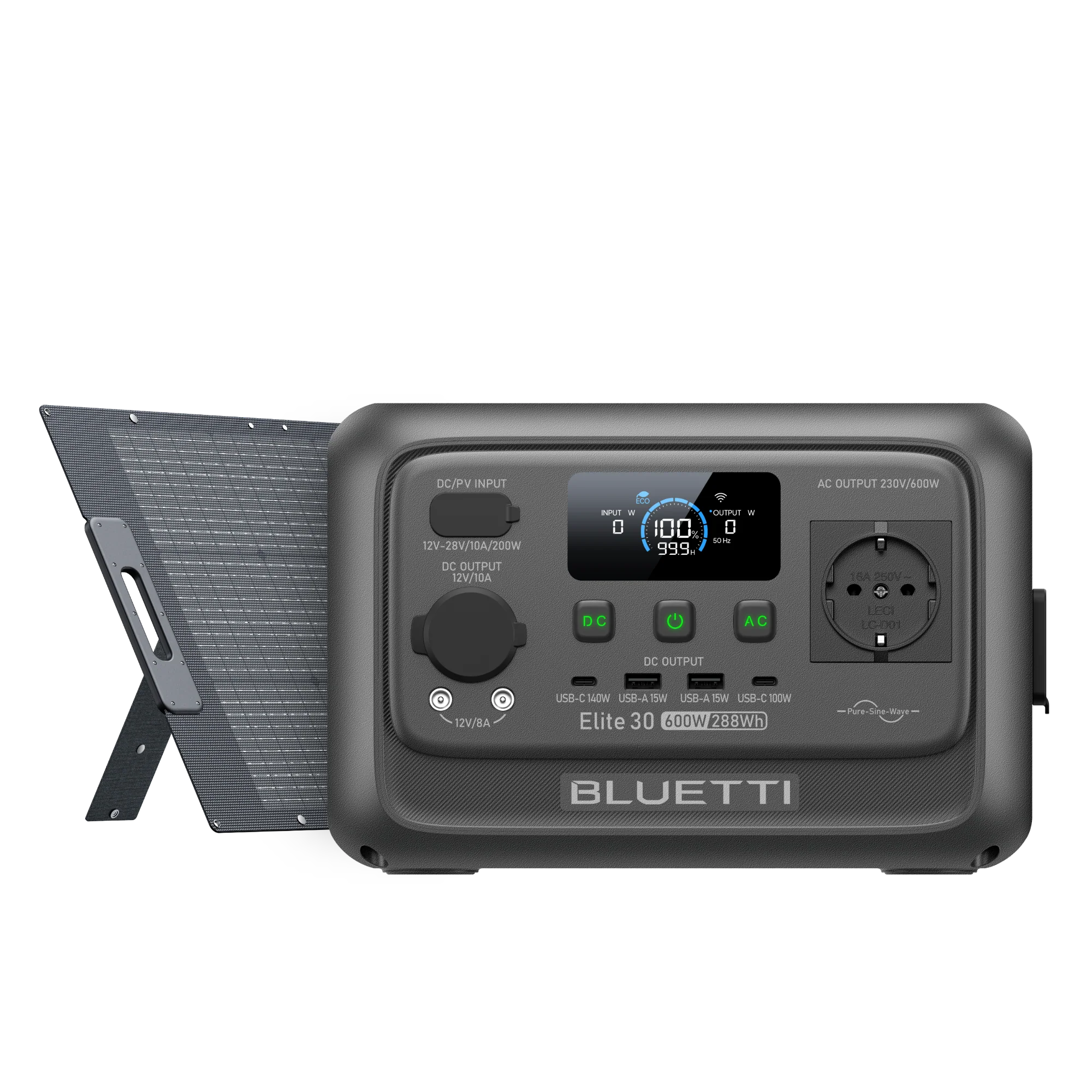 BLUETTI Elite 30 V2 Portable Power Station | 600W 288Wh - Image 12