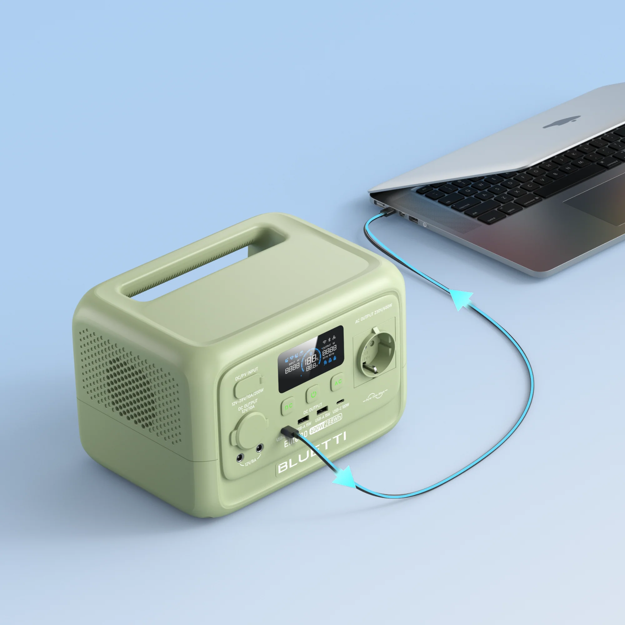 BLUETTI Elite 30 V2 Portable Power Station | 600W 288Wh - Image 13