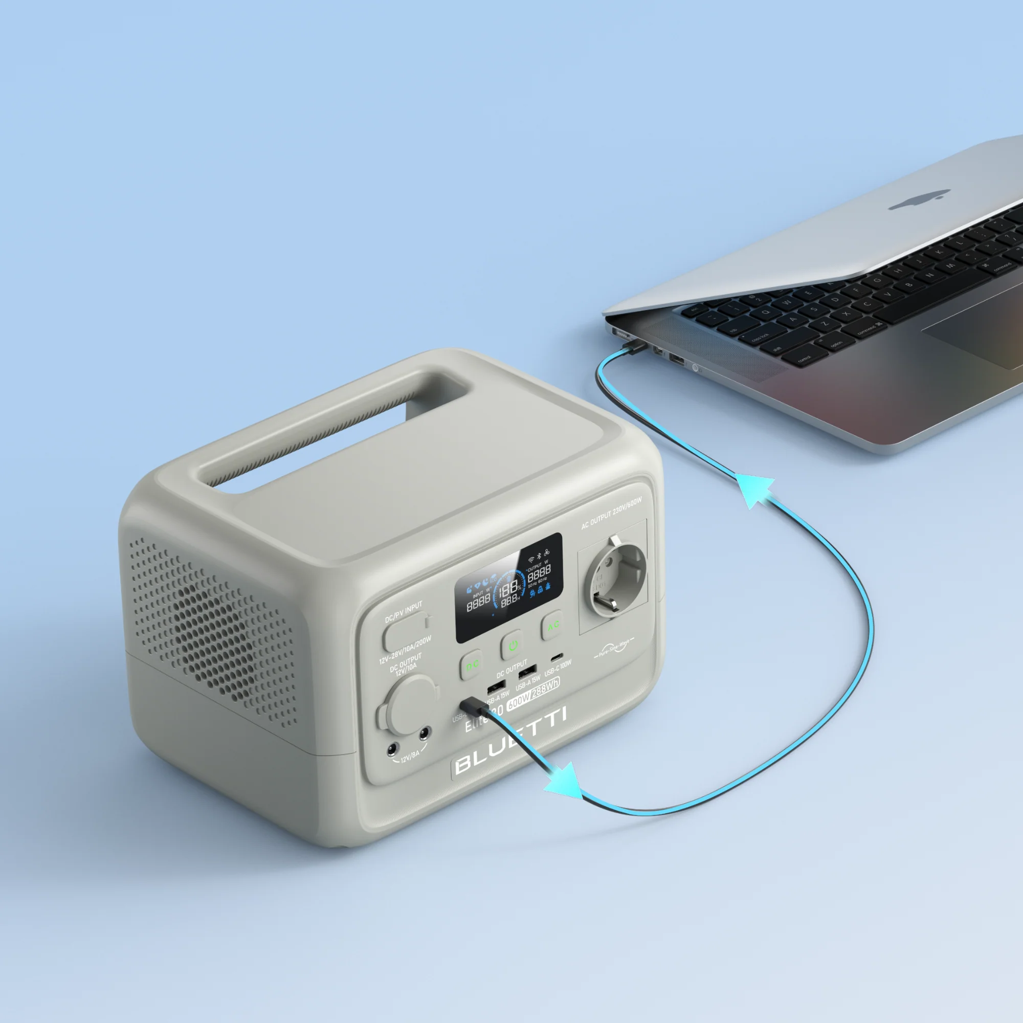 BLUETTI Elite 30 V2 Portable Power Station | 600W 288Wh - Image 17