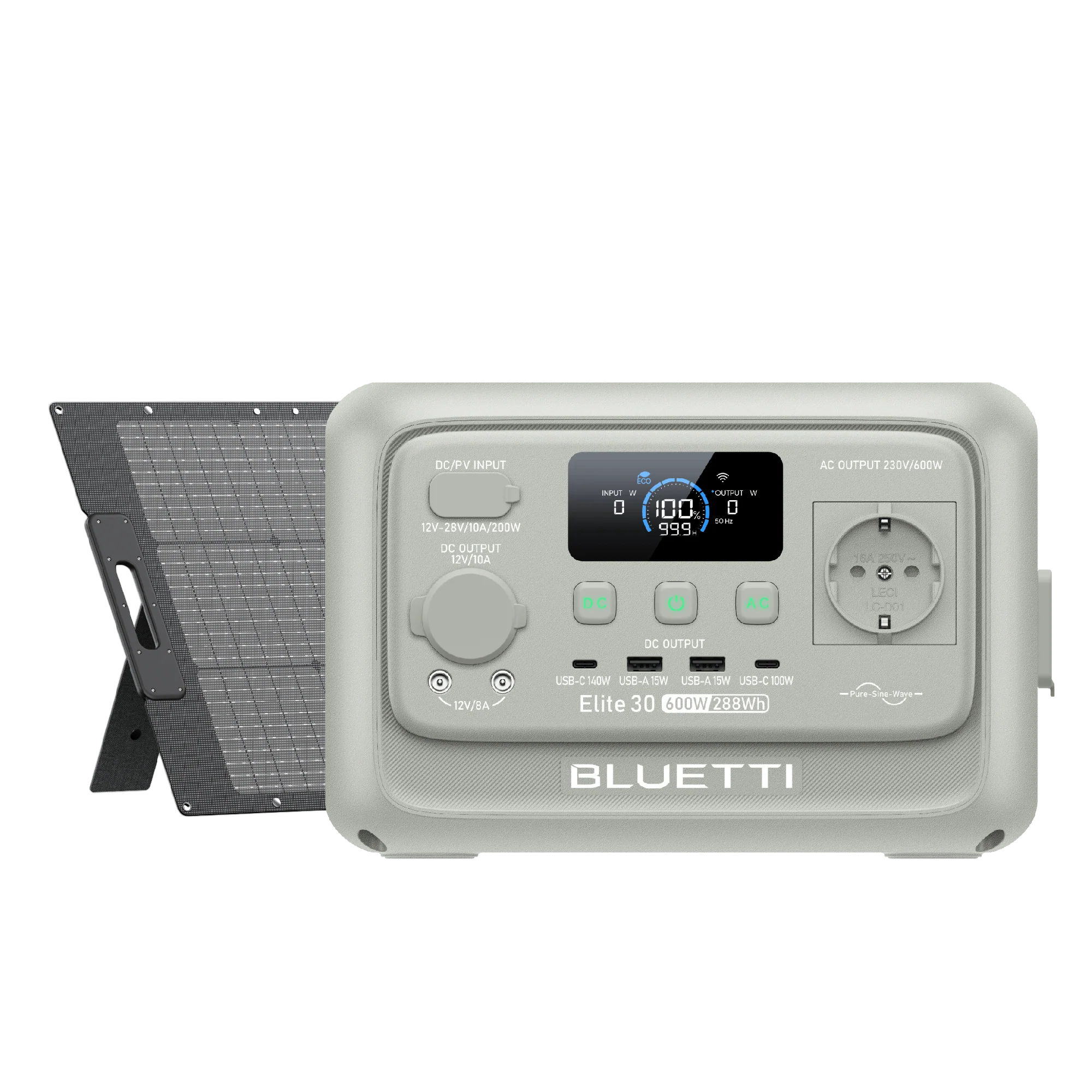 BLUETTI Elite 30 V2 Portable Power Station | 600W 288Wh - Image 20