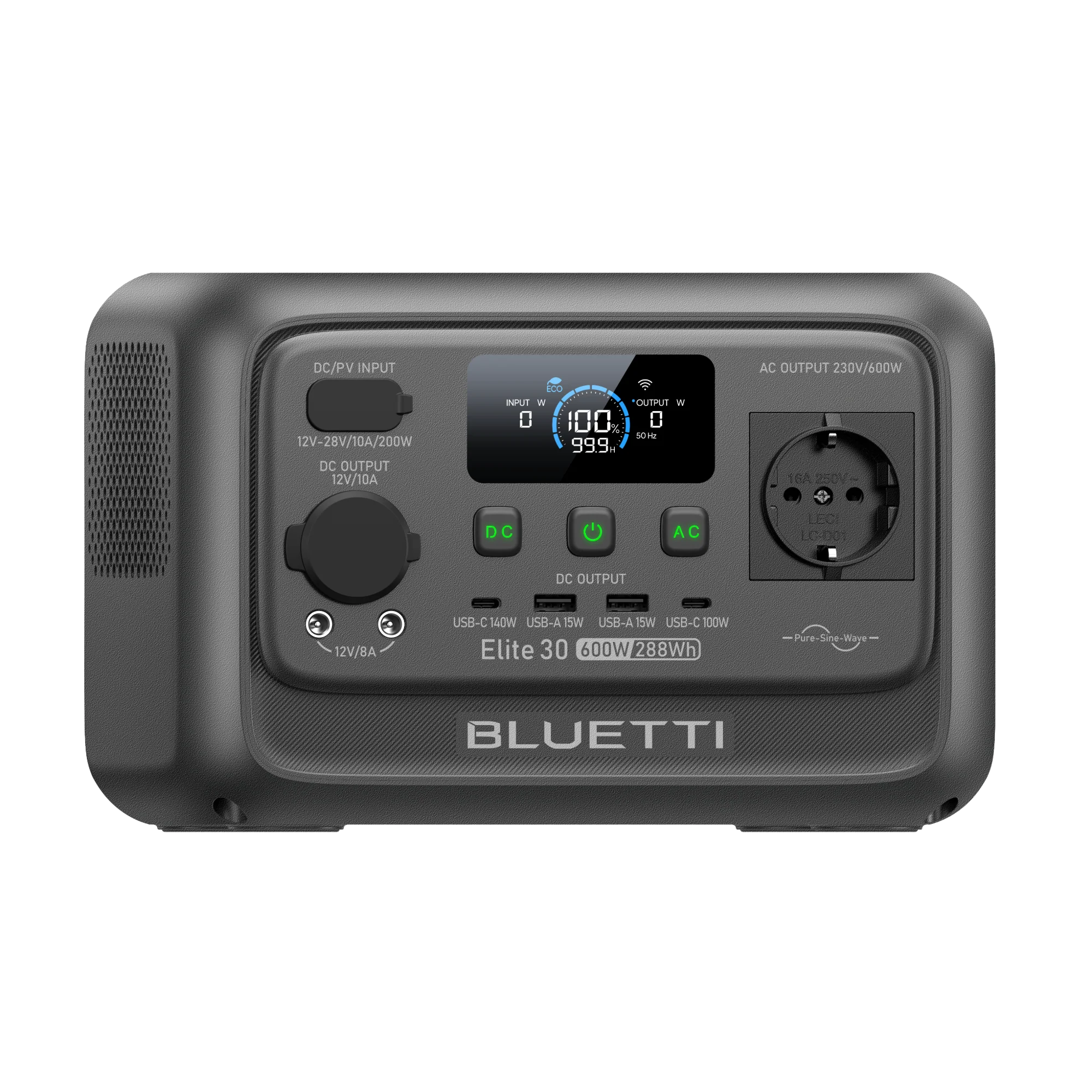BLUETTI Elite 30 V2 Portable Power Station | 600W 288Wh - Image 4