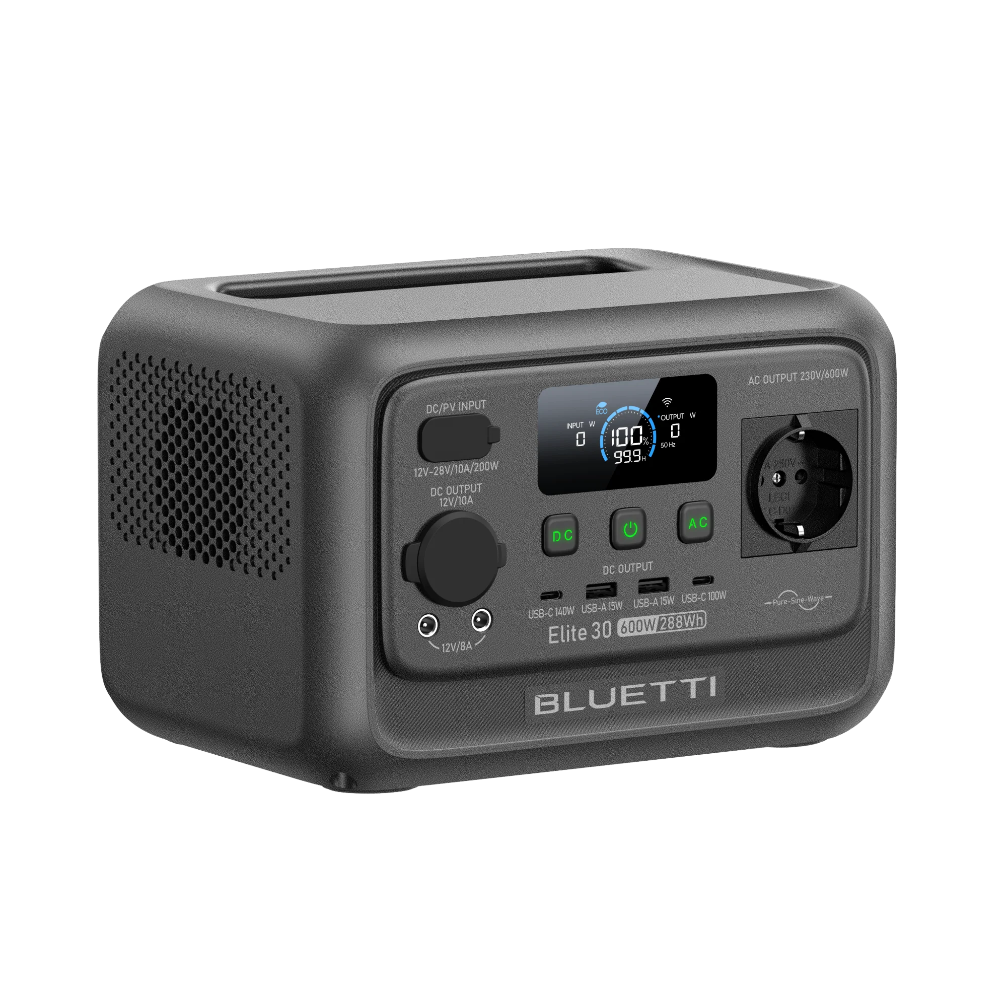 BLUETTI Elite 30 V2 Portable Power Station | 600W 288Wh - Image 5