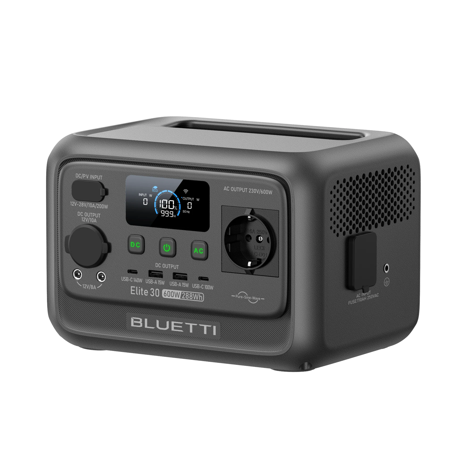 BLUETTI Elite 30 V2 Portable Power Station | 600W 288Wh - Image 6