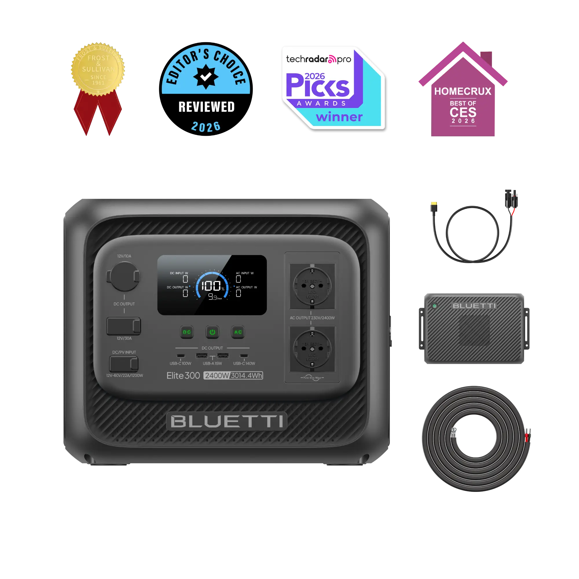 BLUETTI Elite 300 Portable Power Station | 2.400W 3.014,4Wh - Image 8