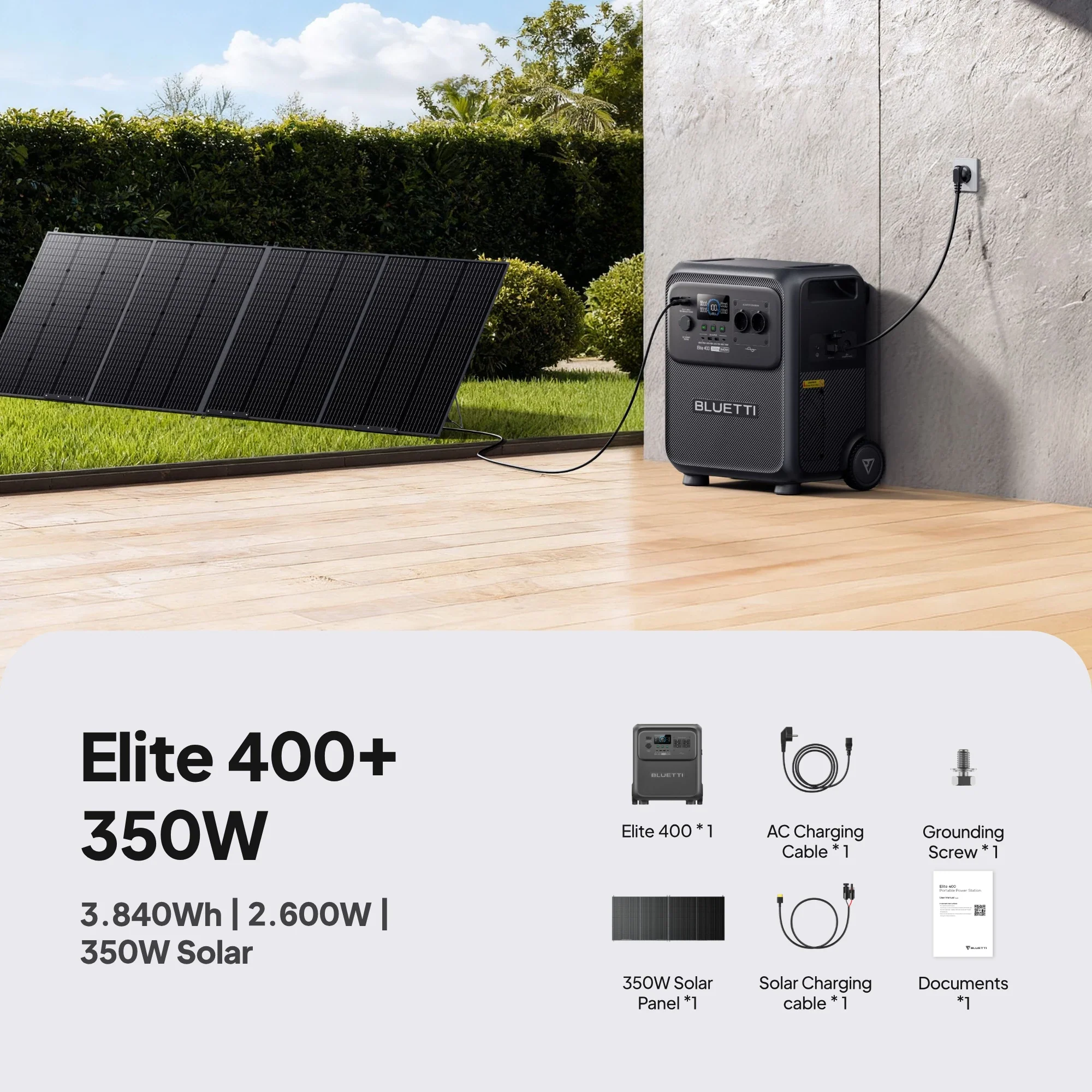 BLUETTI Elite 400 Portable Power Station | 2.600W 3.840Wh - Image 14
