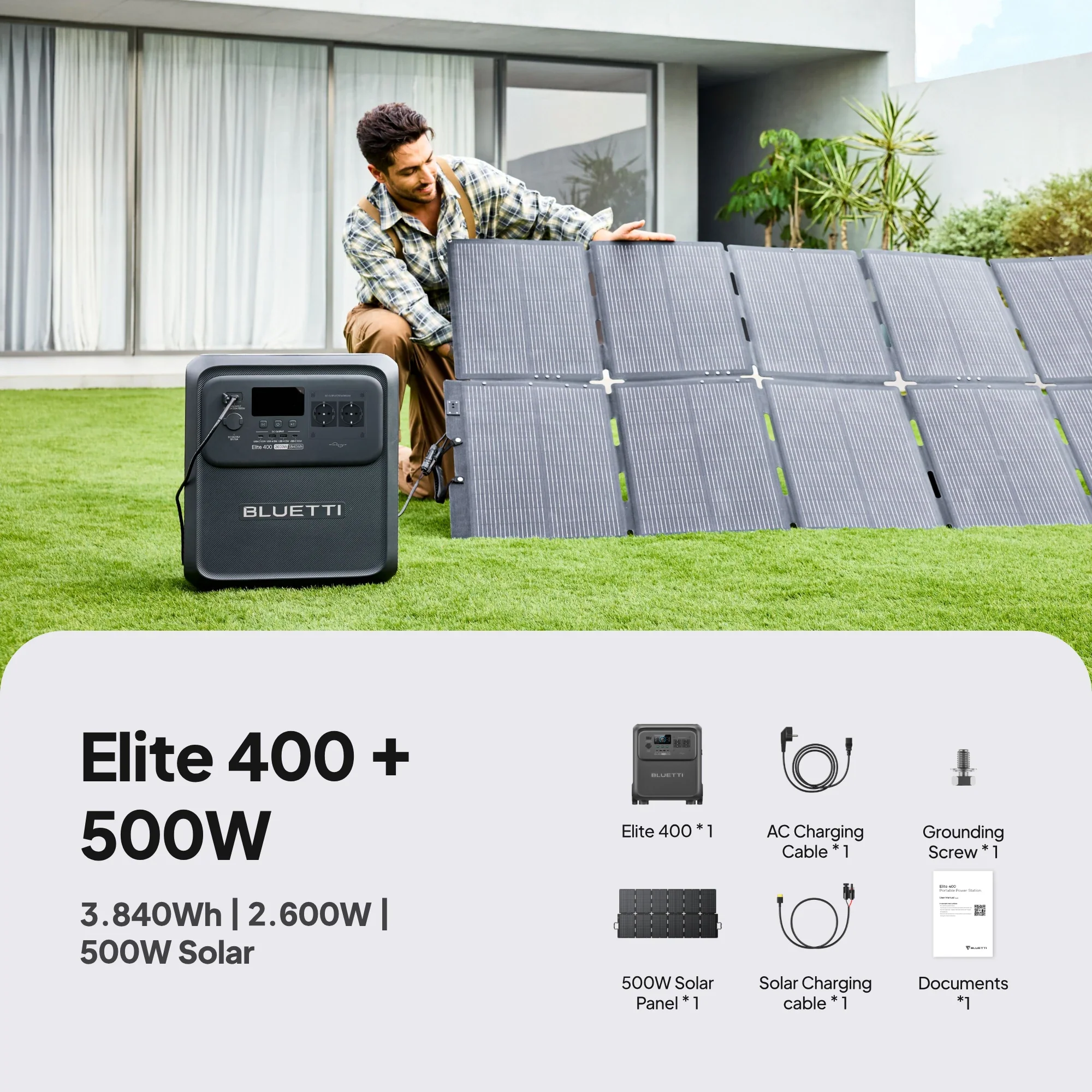 BLUETTI Elite 400 Portable Power Station | 2.600W 3.840Wh - Image 15