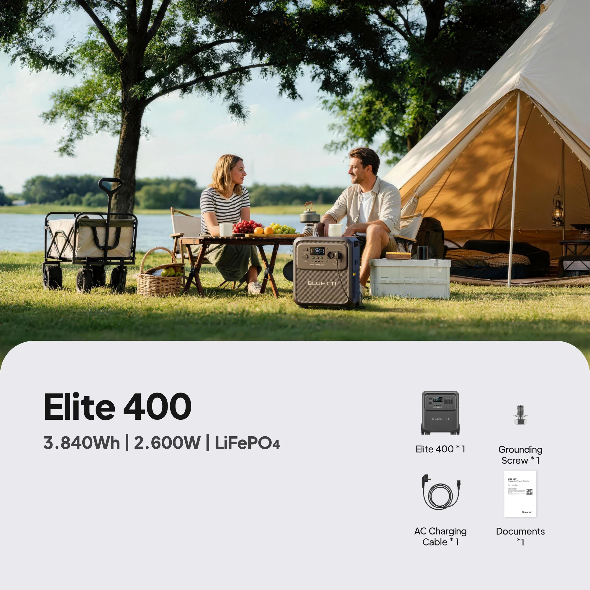 BLUETTI Elite 400 Portable Power Station | 2.600W 3.840Wh - Image 16
