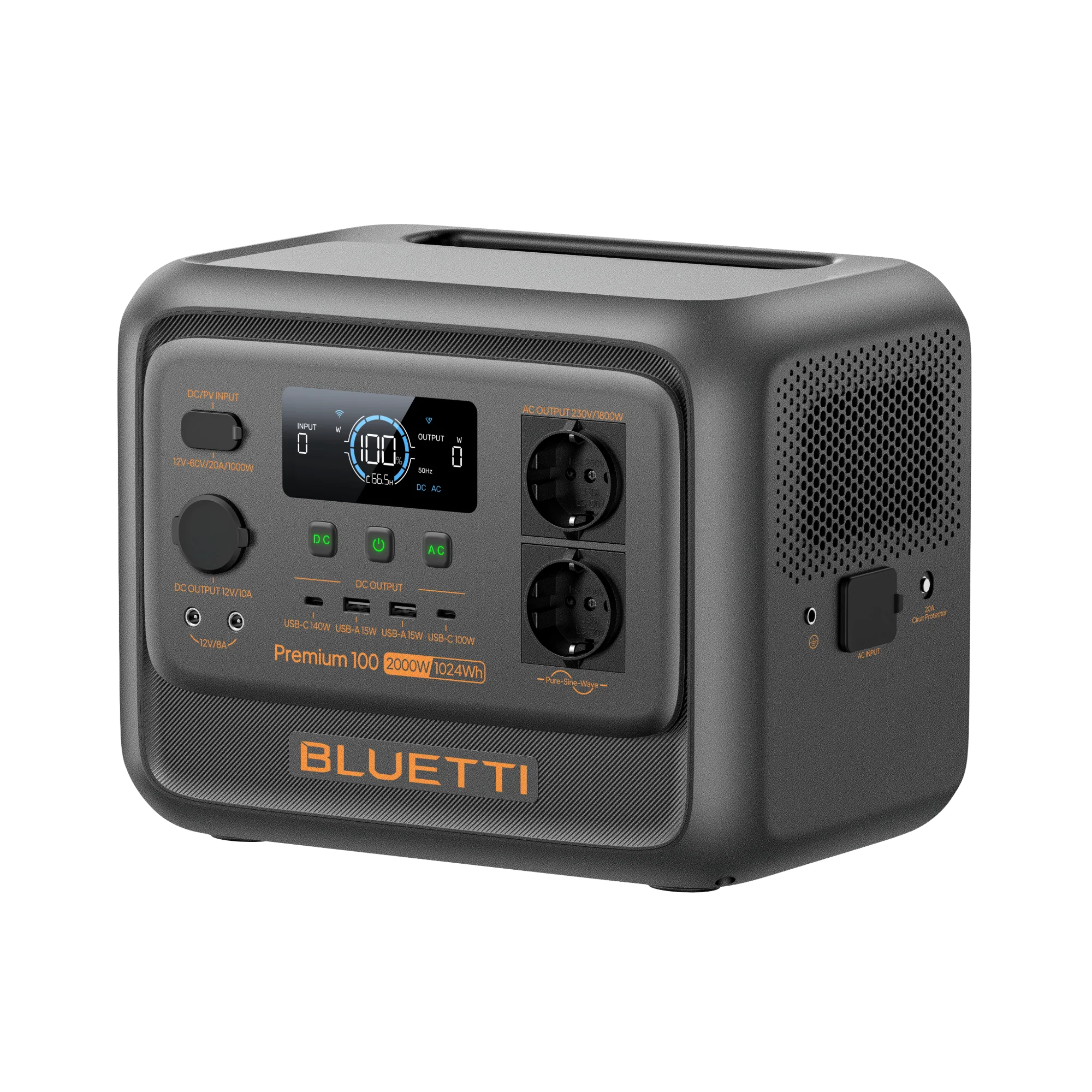 BLUETTI Premium 100 V2 Portable Power Station | 2.000W 1.024Wh - Image 3