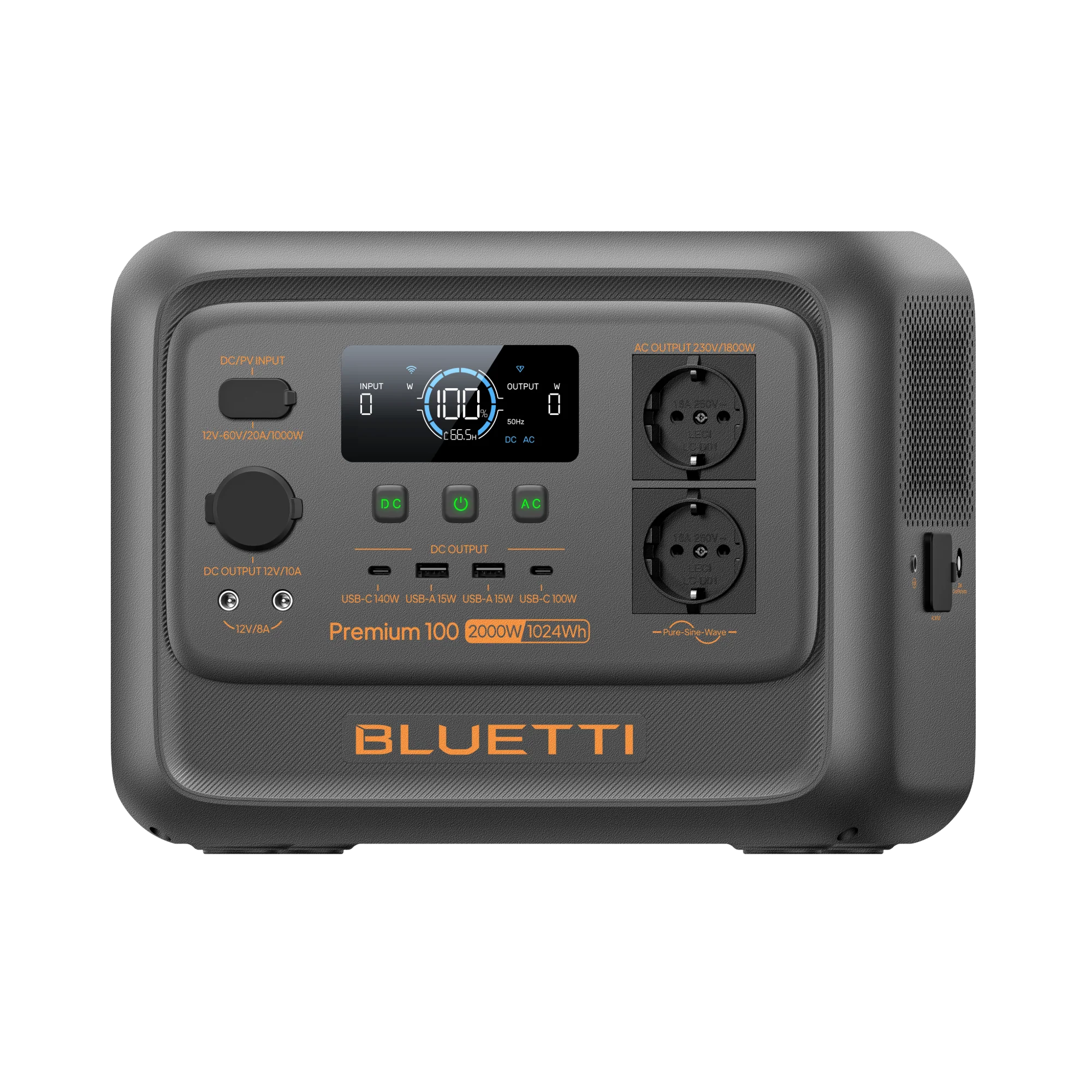 BLUETTI Premium 100 V2 Portable Power Station | 2.000W 1.024Wh - Image 4