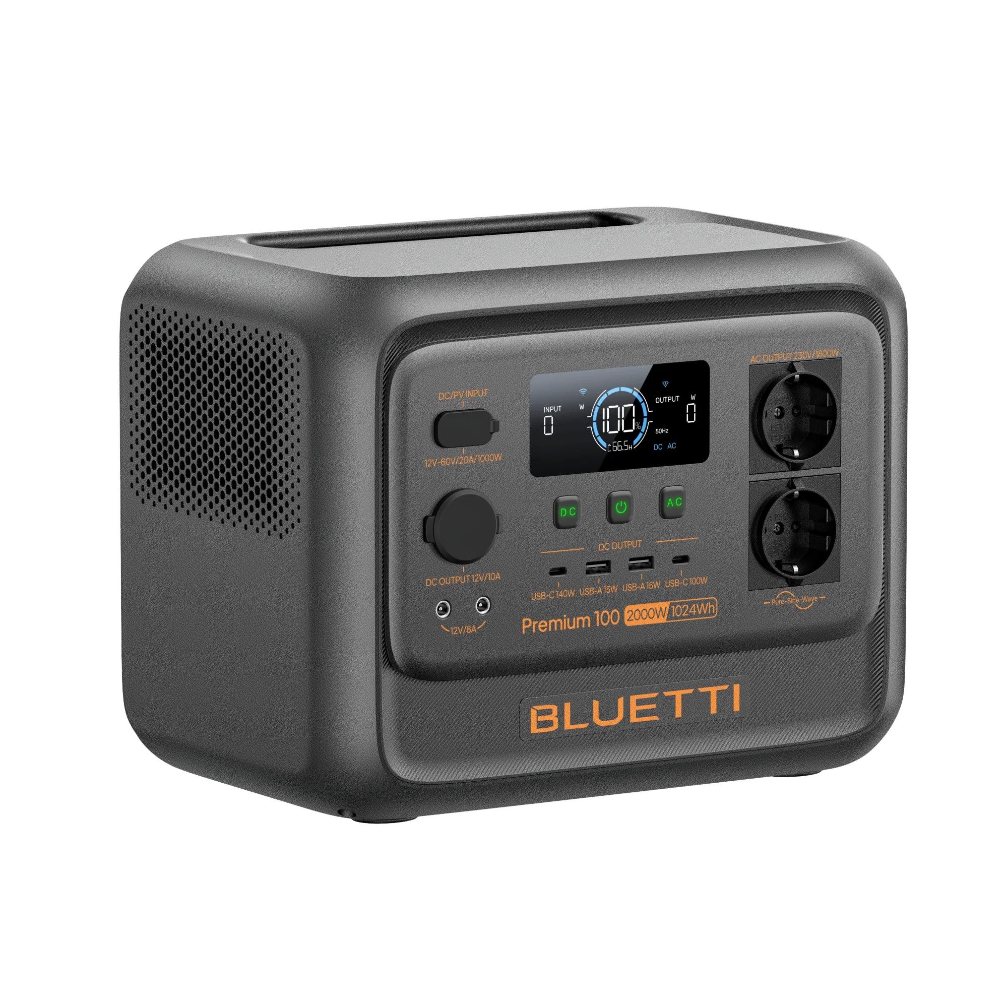 BLUETTI Premium 100 V2 Portable Power Station | 2.000W 1.024Wh - Image 5