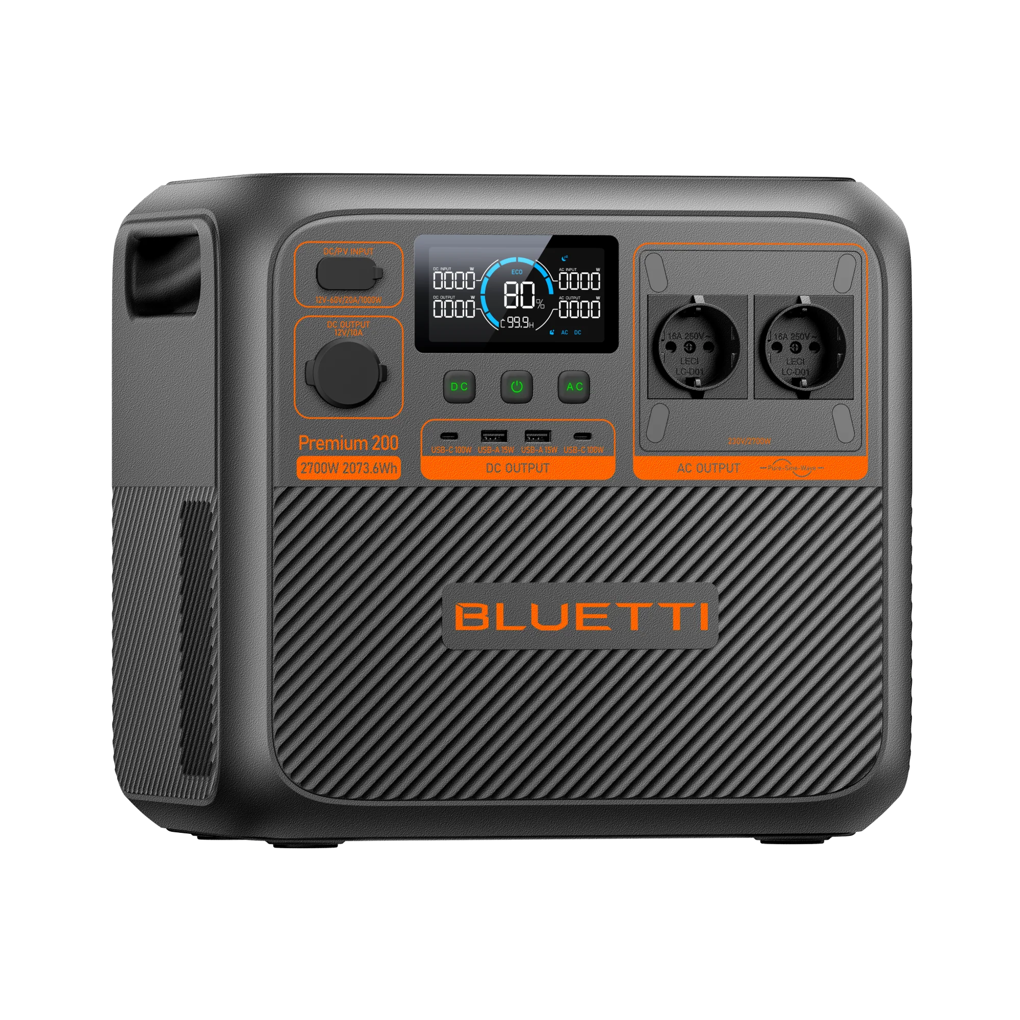 BLUETTI Premium 200 V2 Portable Power Station | 2.700W 2.073,6Wh - Image 3