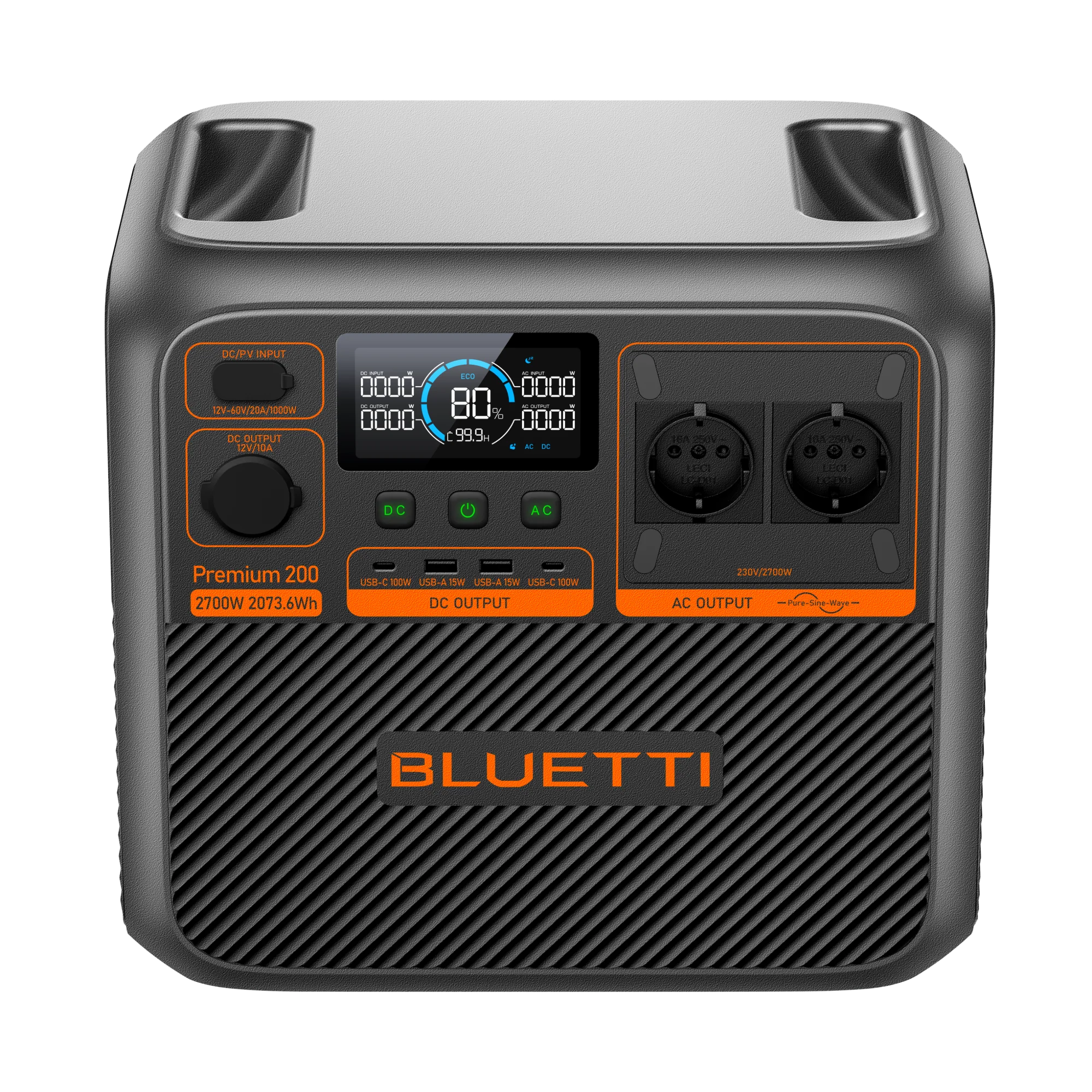 BLUETTI Premium 200 V2 Portable Power Station | 2.700W 2.073,6Wh - Image 7