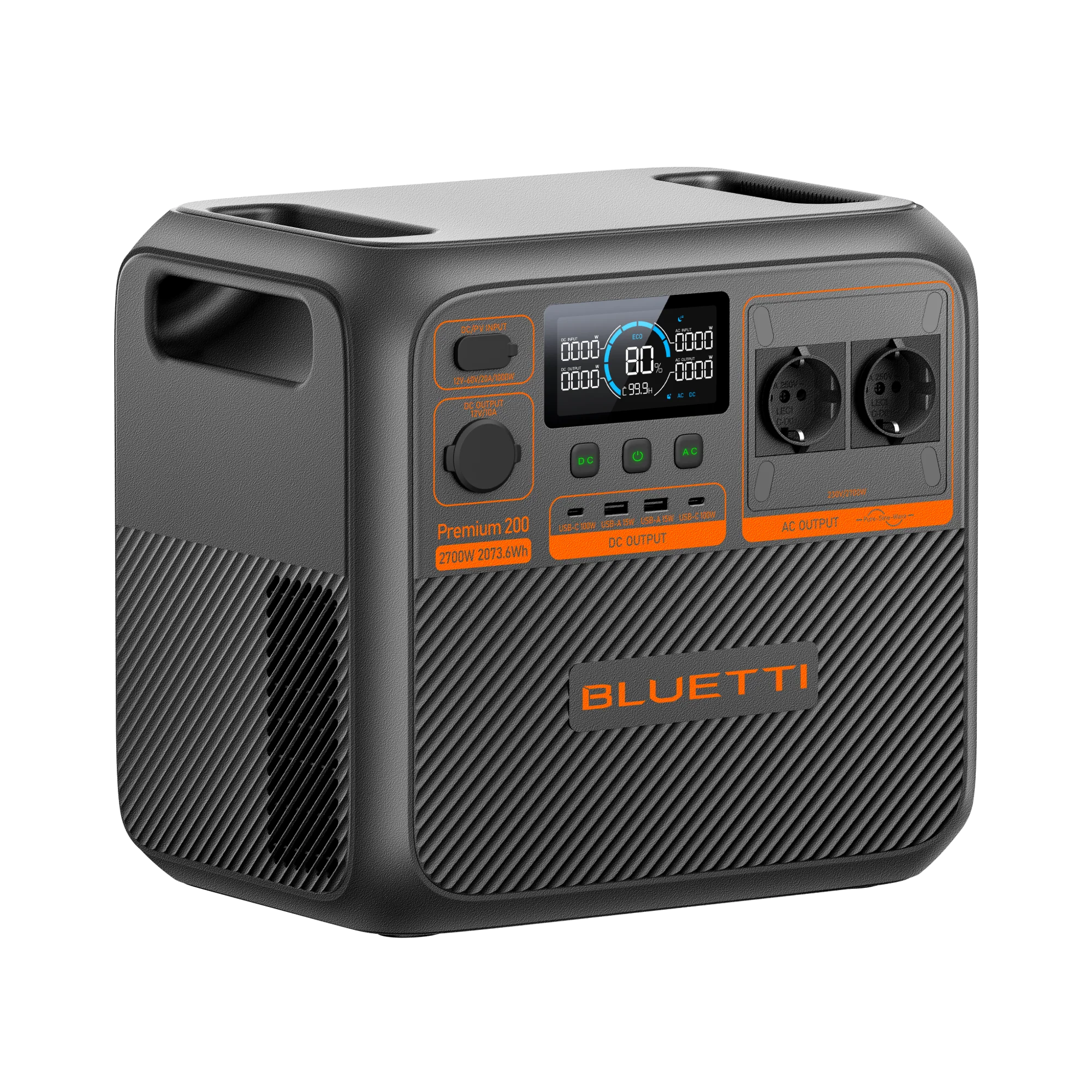 BLUETTI Premium 200 V2 Portable Power Station | 2.700W 2.073,6Wh - Image 8
