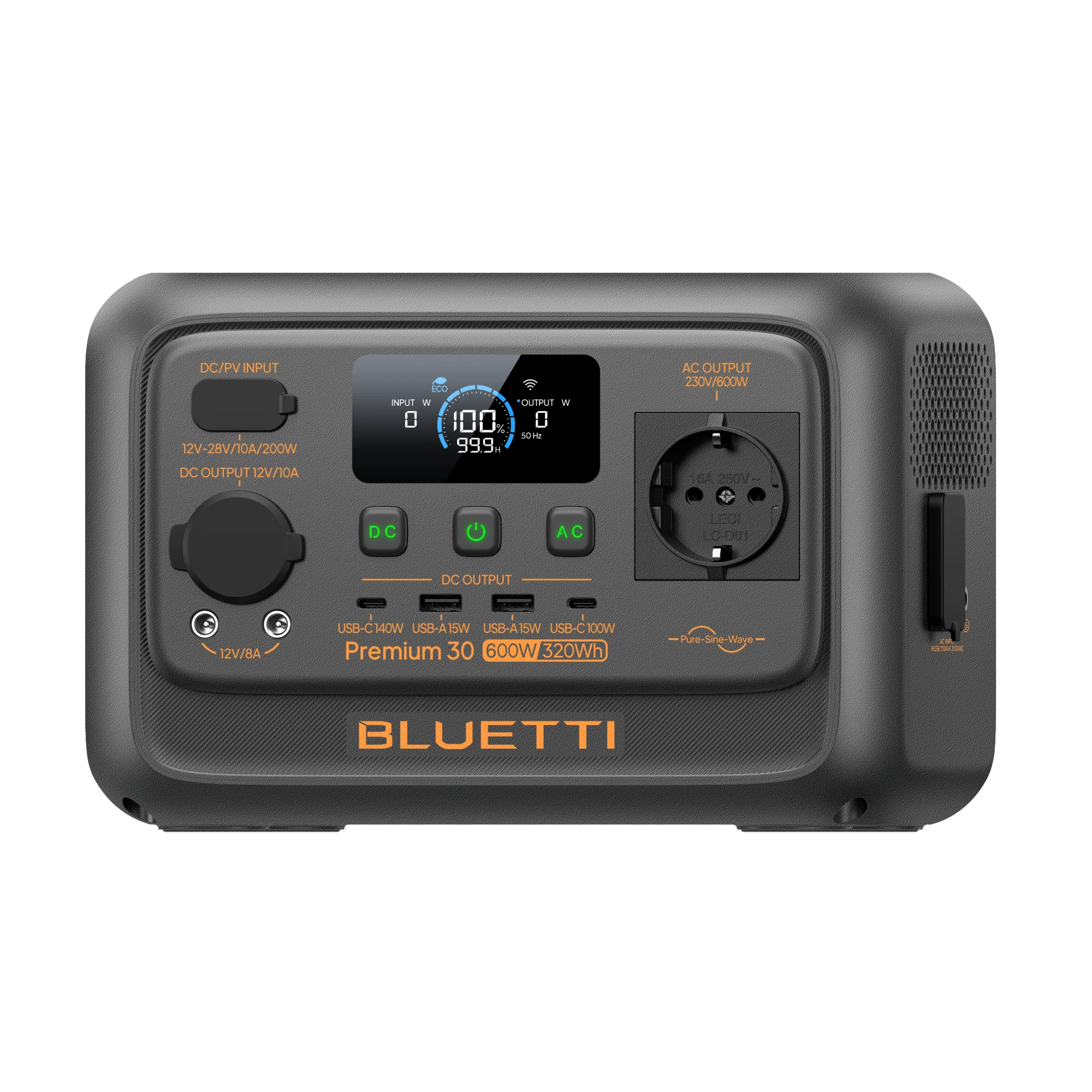 BLUETTI Premium 30 V2 Portable Power Station | 600W 320Wh - Image 4
