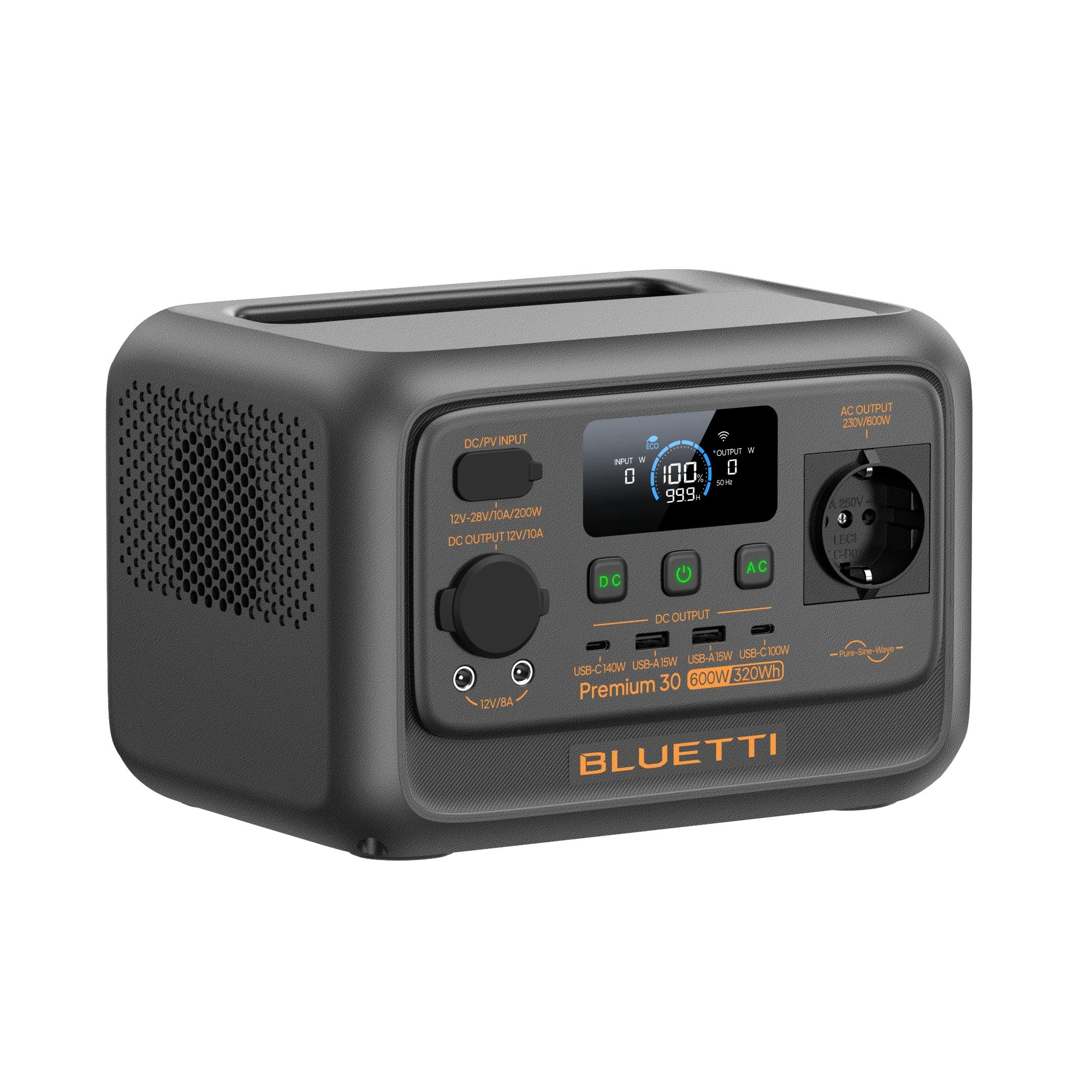 BLUETTI Premium 30 V2 Portable Power Station | 600W 320Wh - Image 5