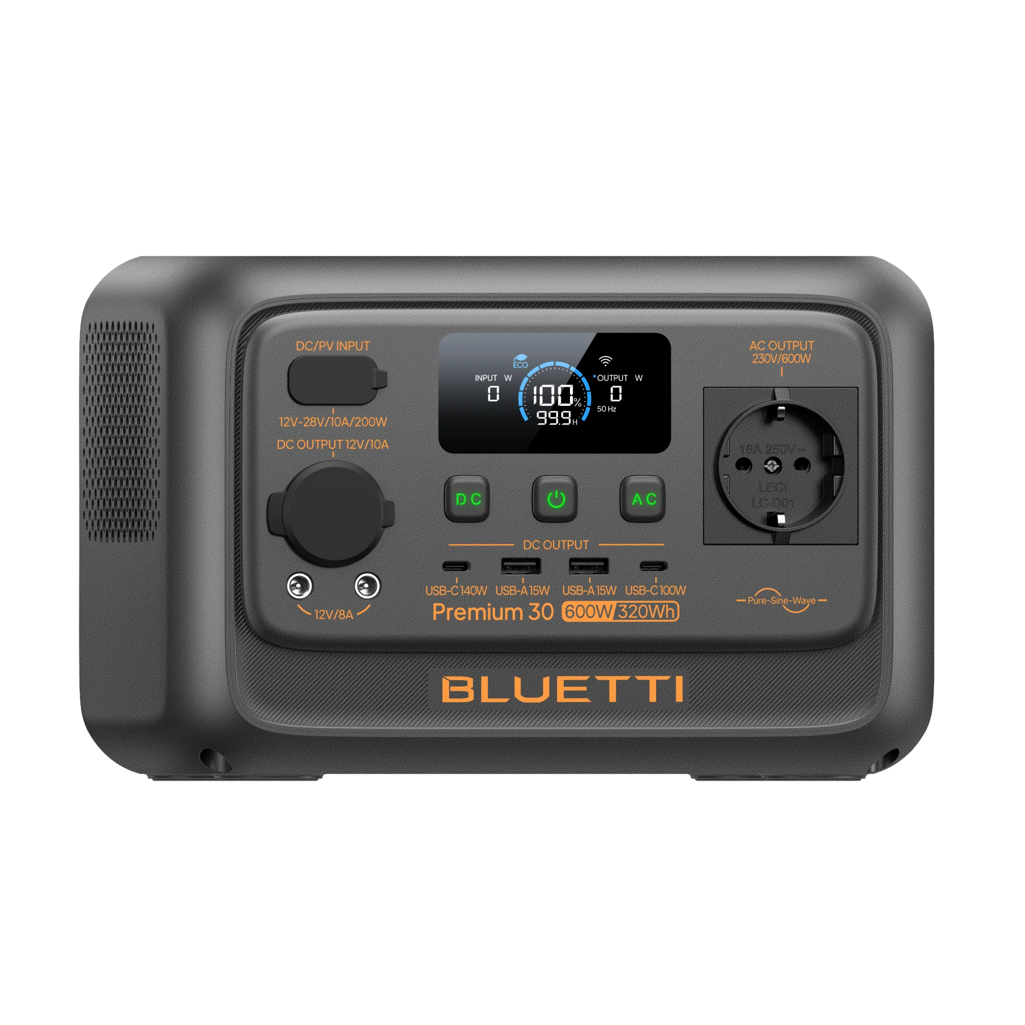 BLUETTI Premium 30 V2 Portable Power Station | 600W 320Wh - Image 6